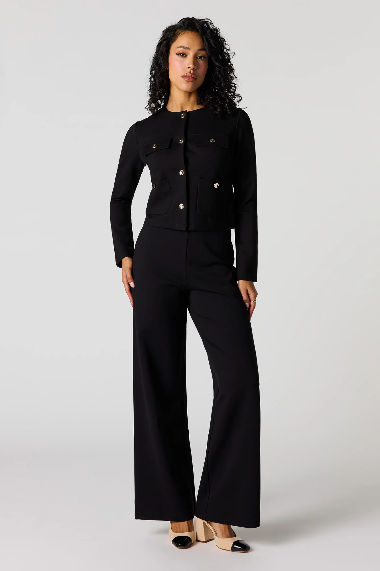 Wide Leg Dress Pant - Image 4