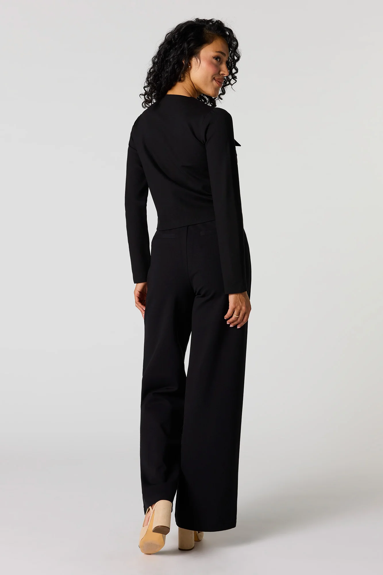Wide Leg Dress Pant - Image 6