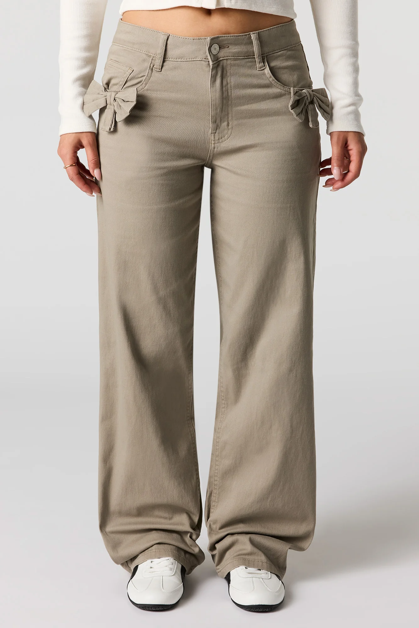 Bow Pocket Wide Leg Pant - Image 9