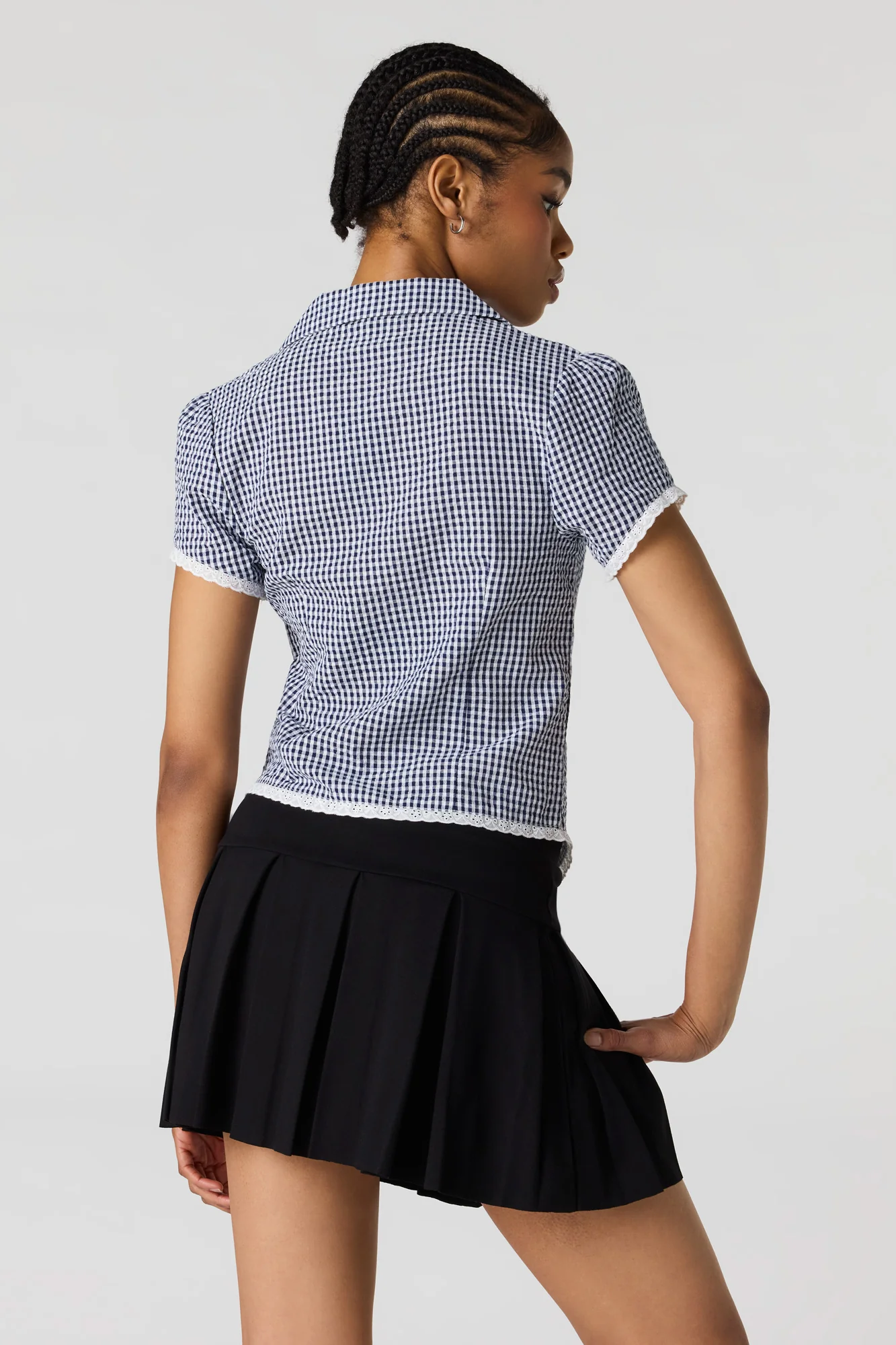 Pleated Mini Skort - Image 6