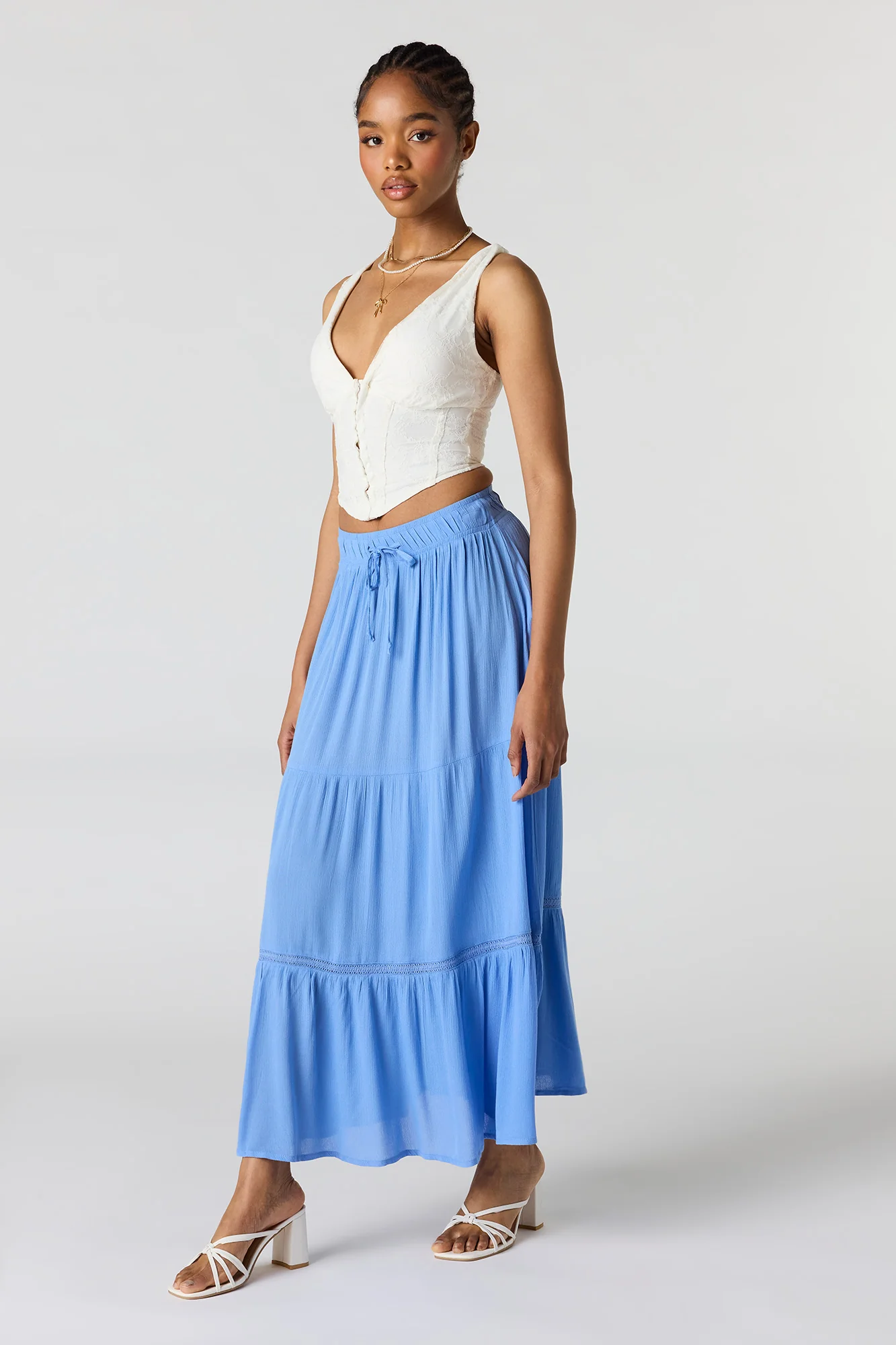 Tiered Maxi Skirt - Image 12
