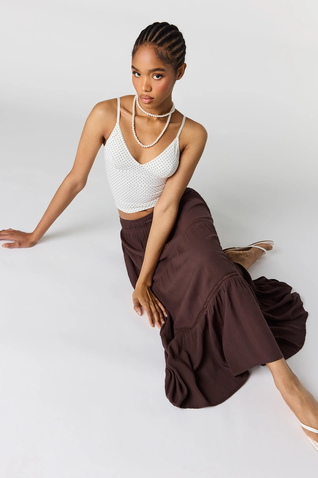 Tiered Maxi Skirt - Image 4
