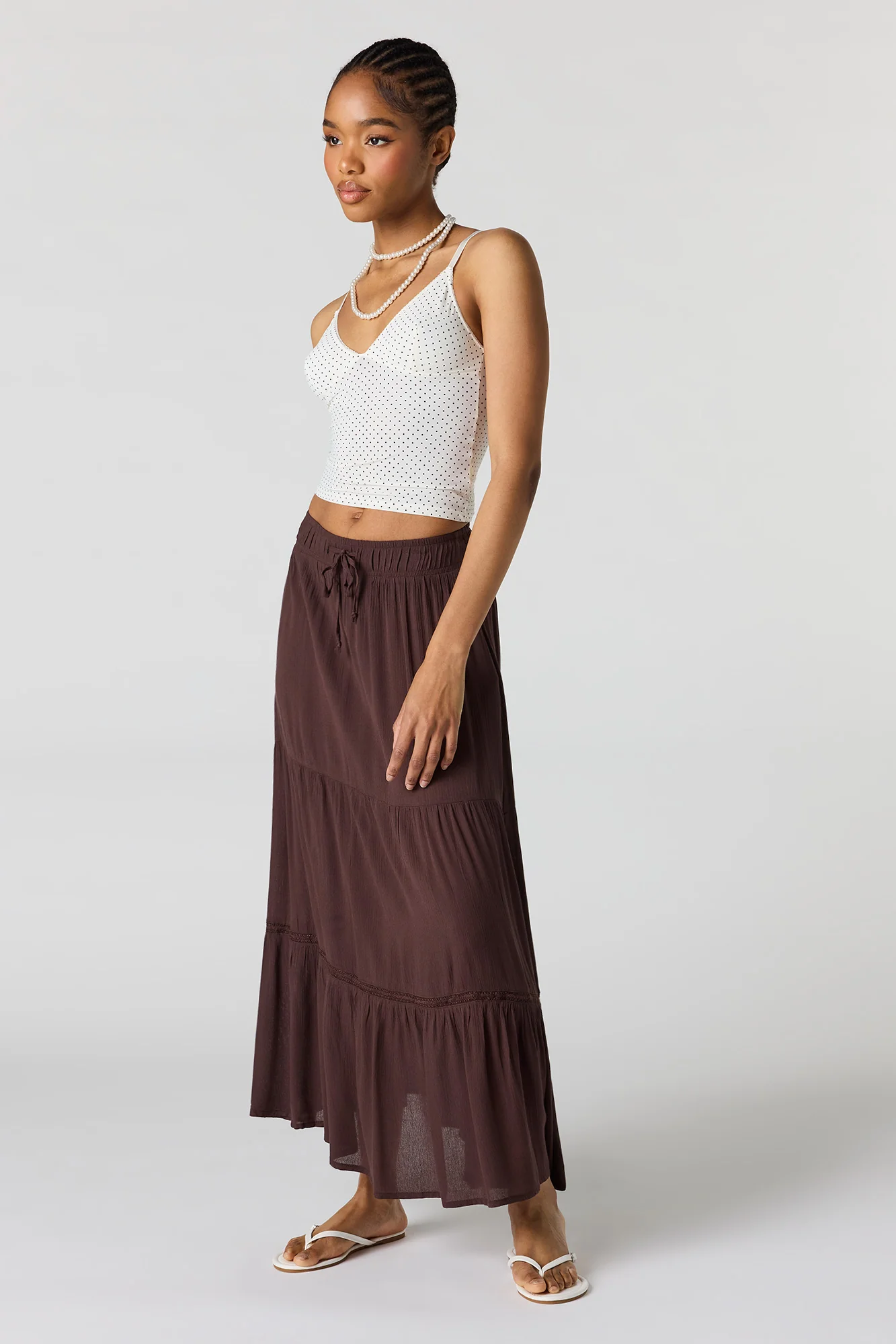 Tiered Maxi Skirt - Image 5