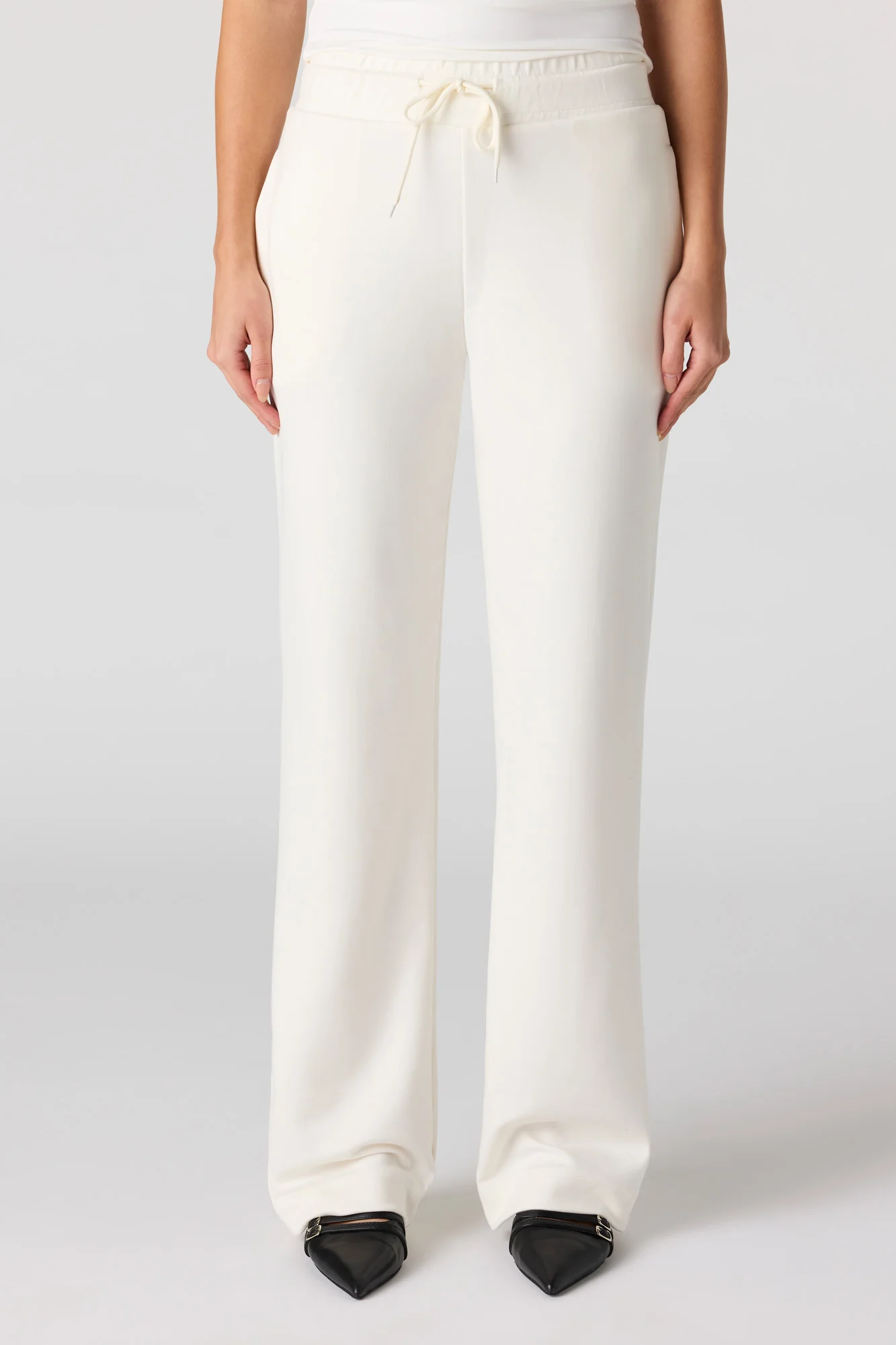 Drawstring Wide Leg Dress Pant - Image 2