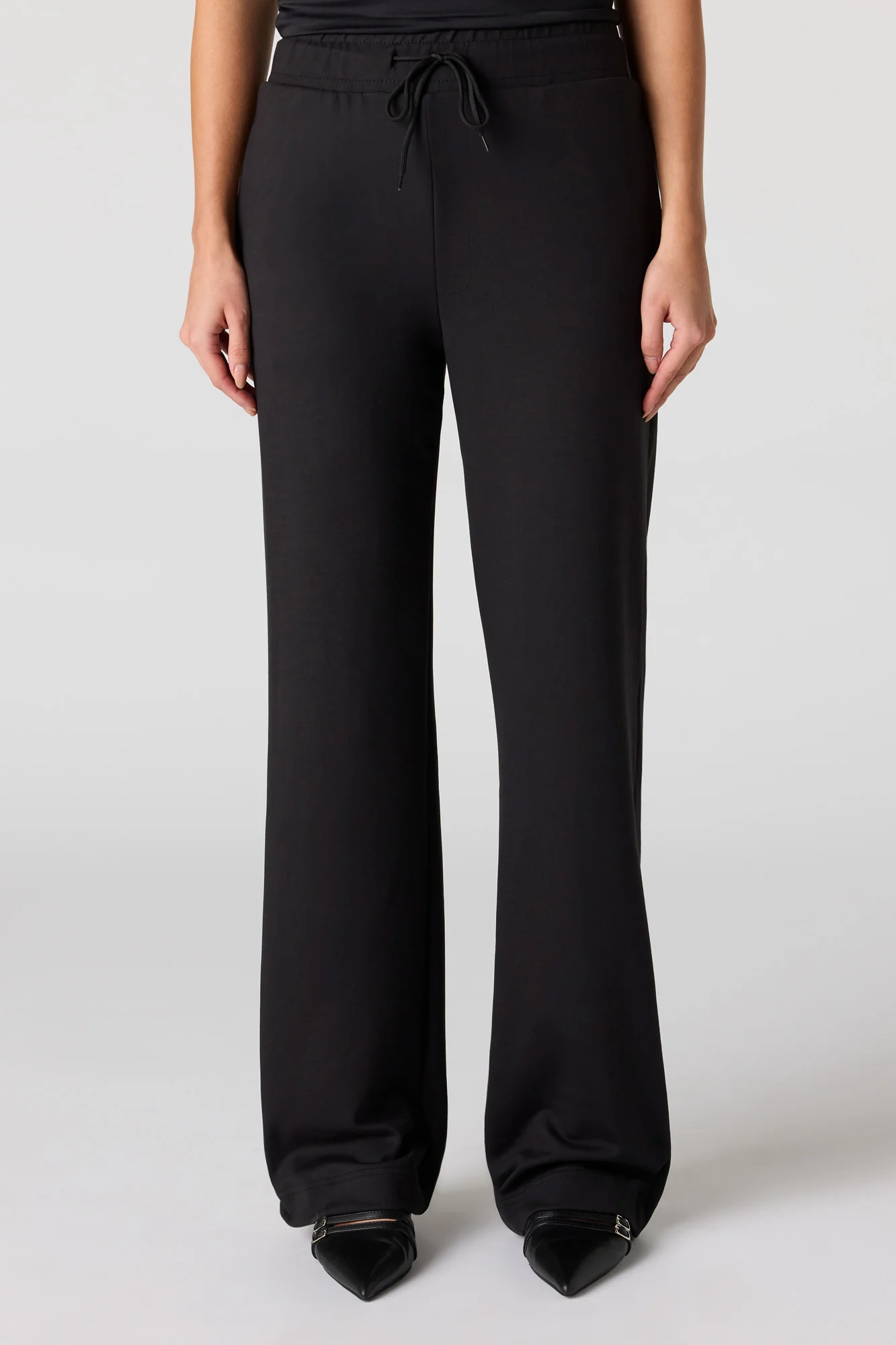 Drawstring Wide Leg Dress Pant - Image 5