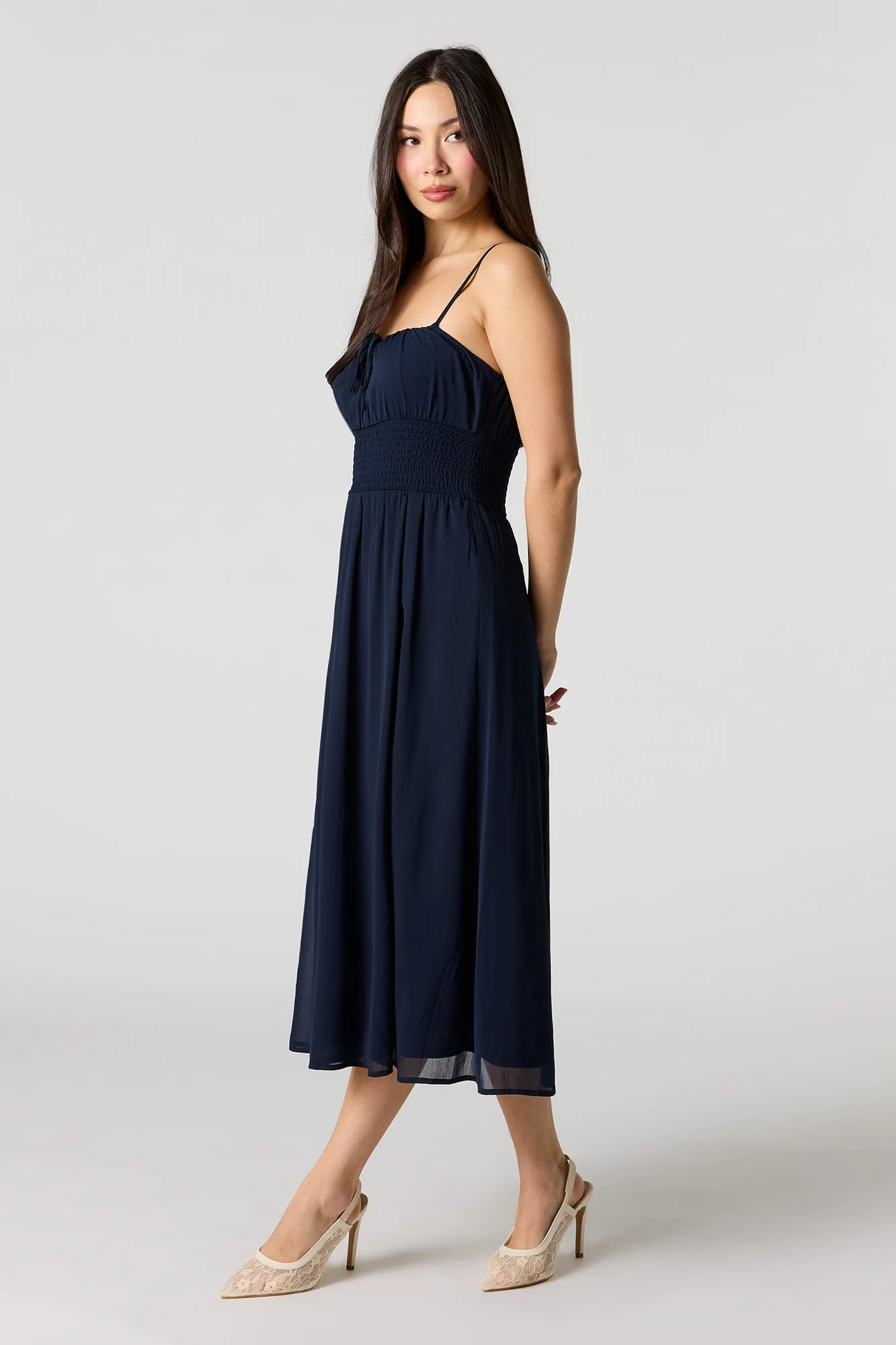 Chiffon Midi Dress - Image 11