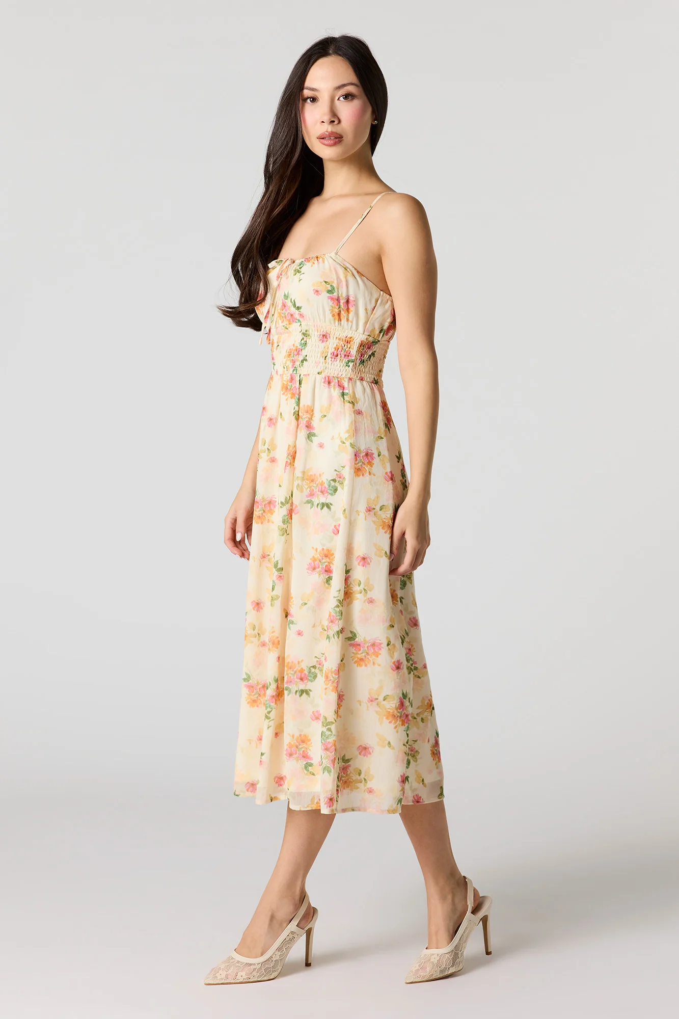 Chiffon Midi Dress - Image 5