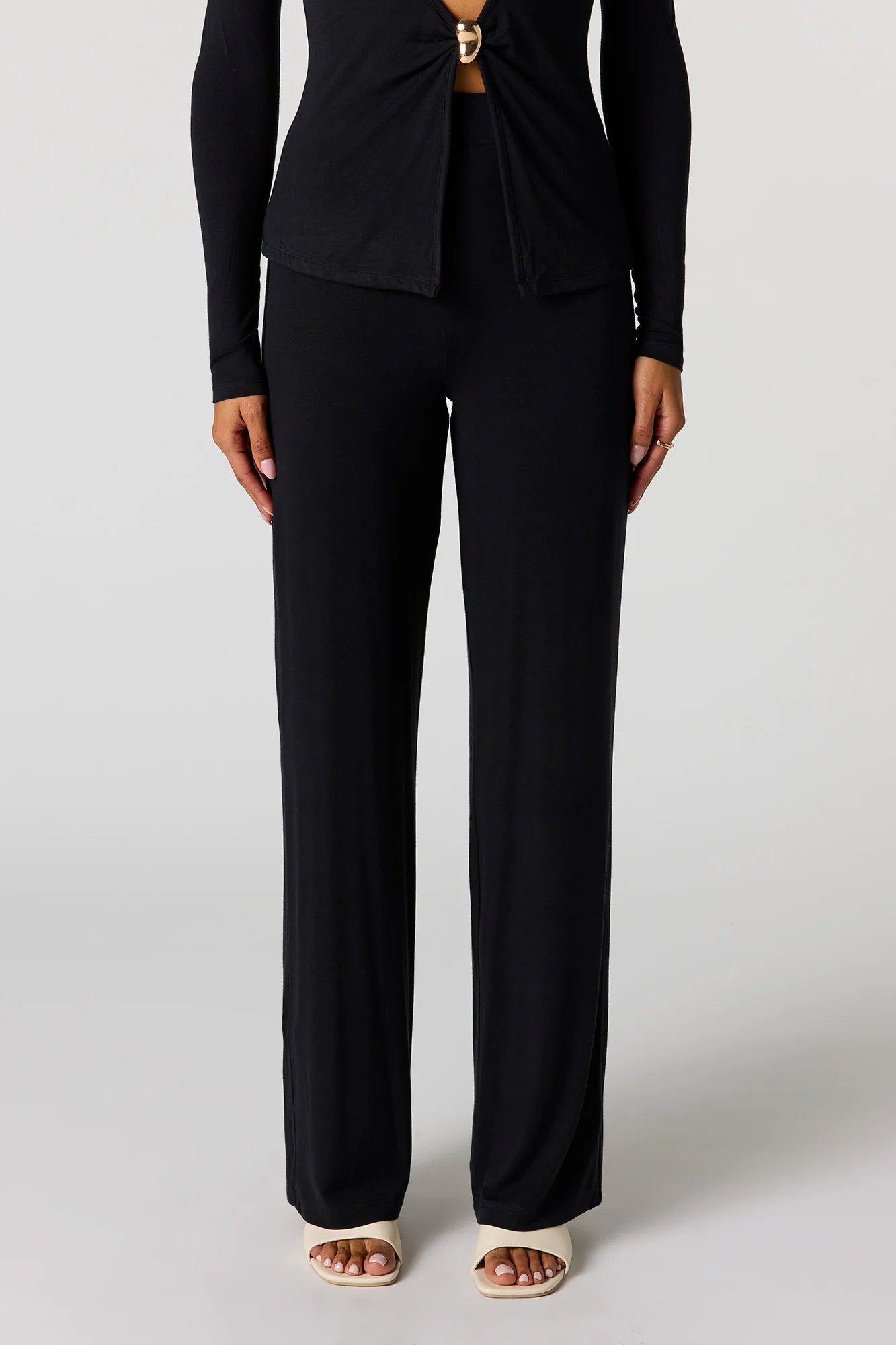 High Rise Wide Leg Pant - Image 5