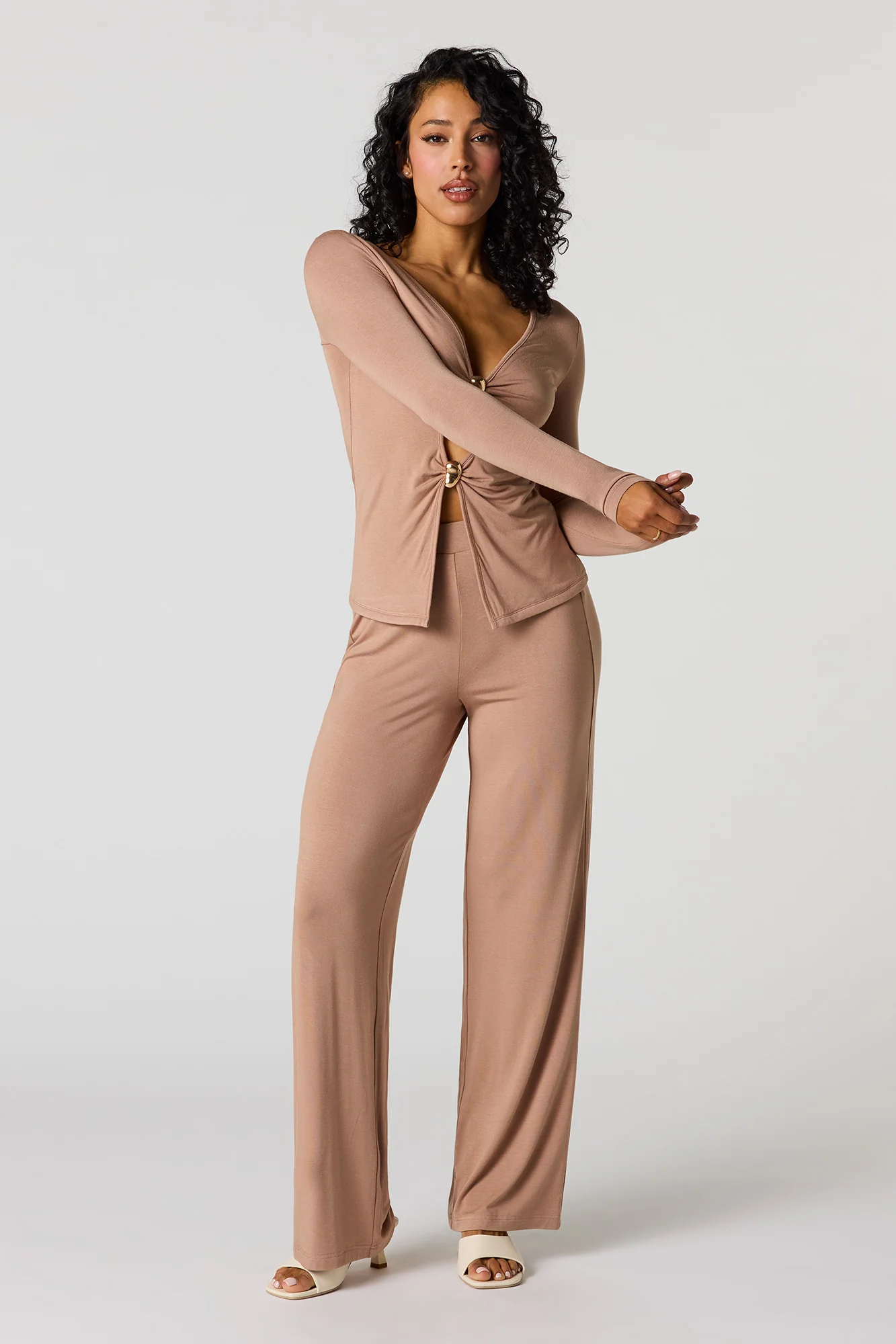 High Rise Wide Leg Pant - Image 7