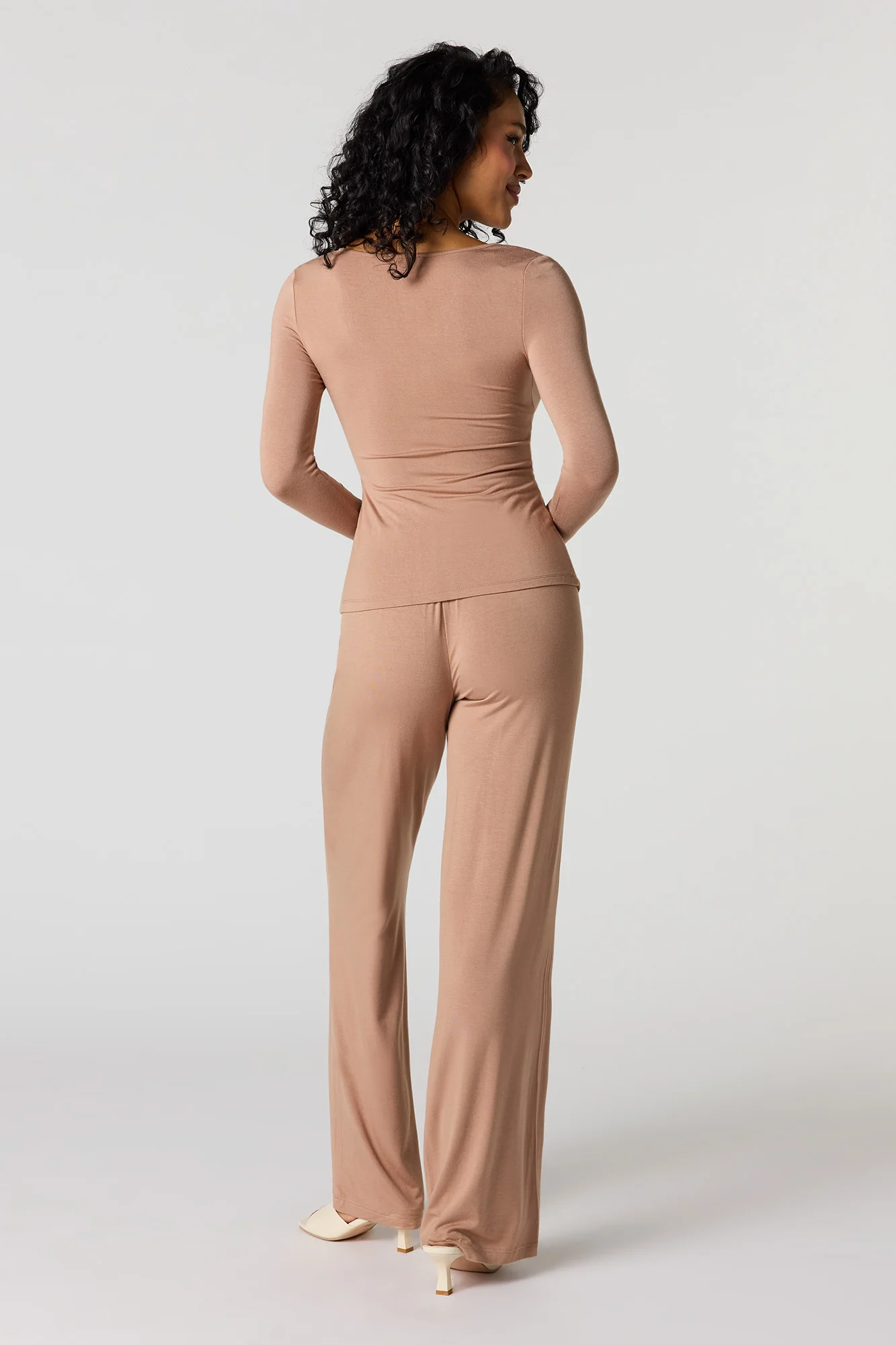 High Rise Wide Leg Pant - Image 9