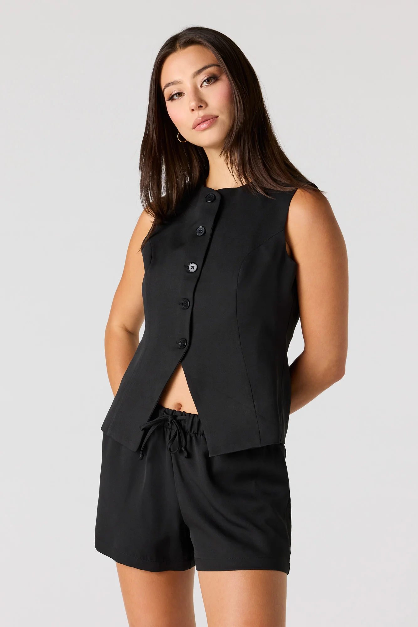 Crepe Drawstring Short - Image 4