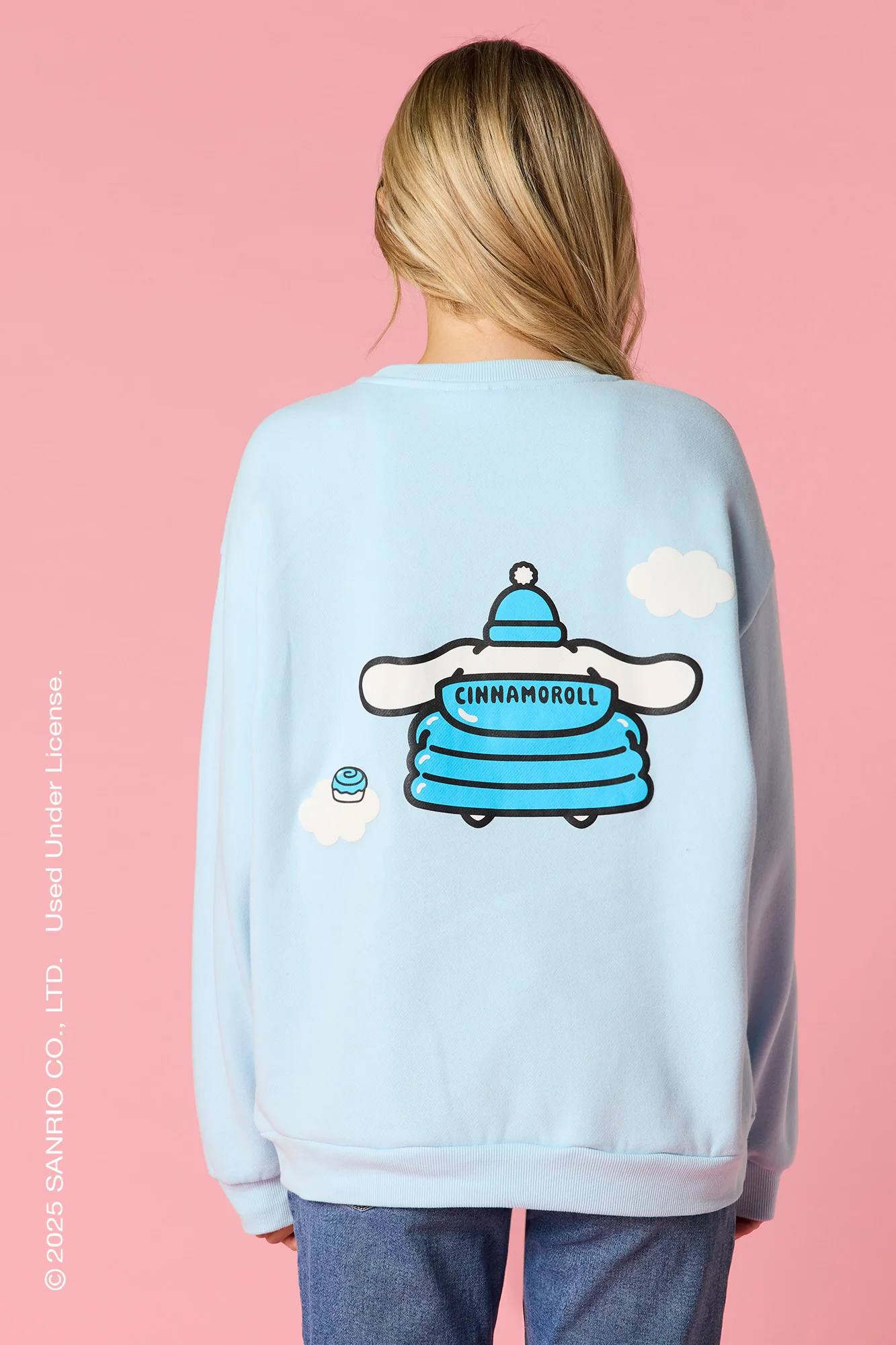 Cinnamoroll™ Puff Print Fleece Sweatshirt - Image 2