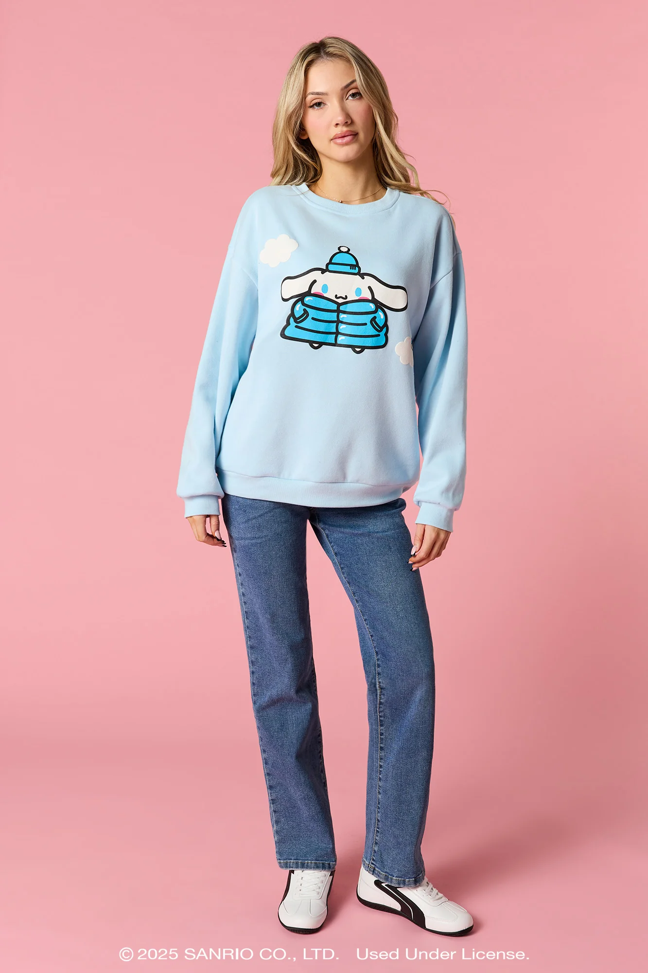 Cinnamoroll™ Puff Print Fleece Sweatshirt - Image 3