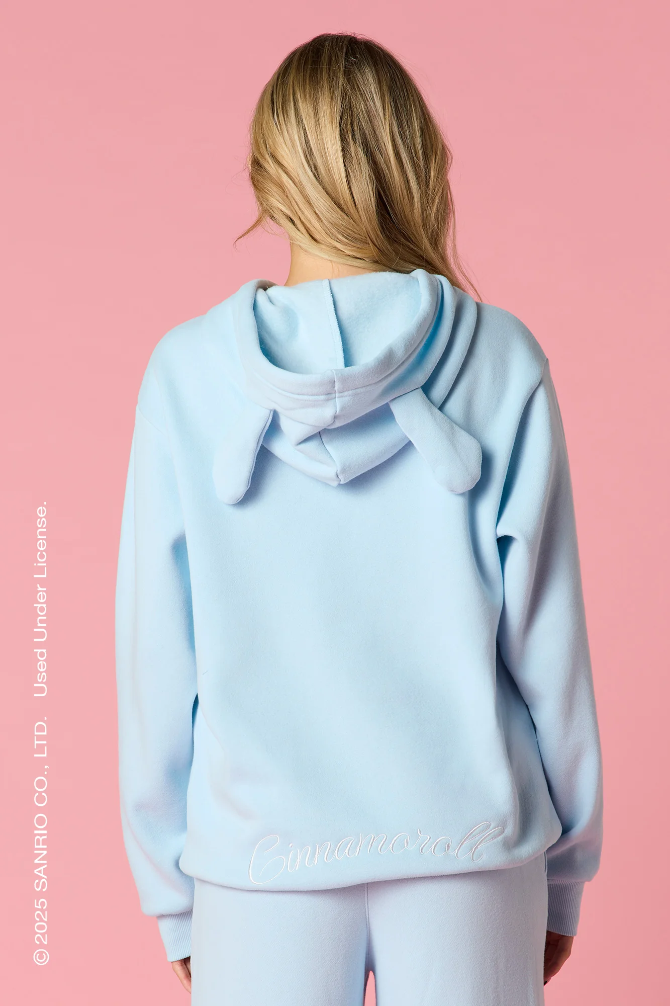 Cinnamoroll™ Embroidered Fleece 3D Hoodie - Image 3