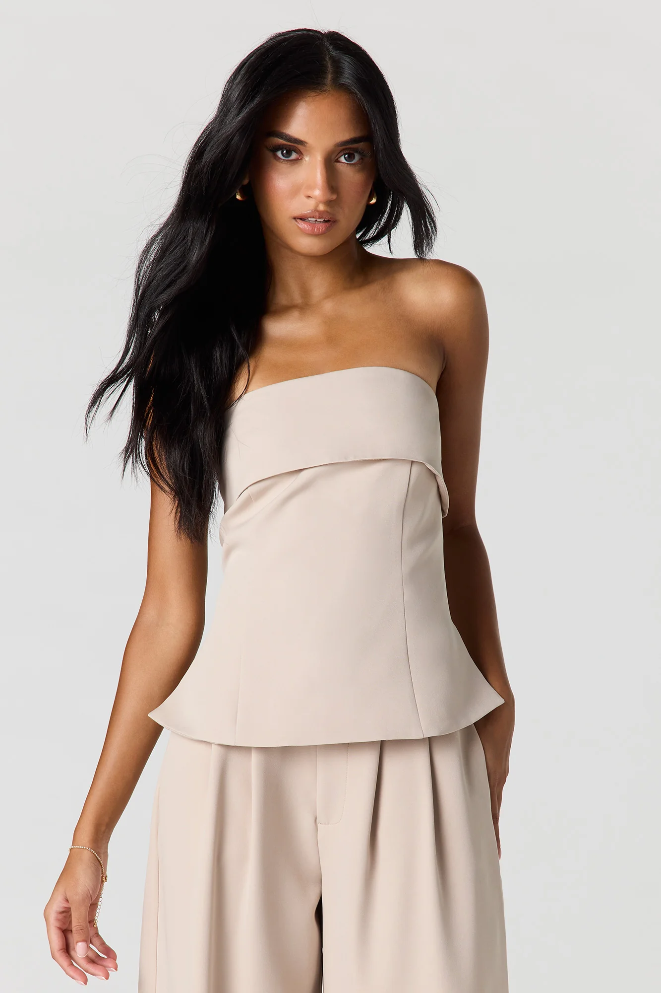 Foldover Tube Top