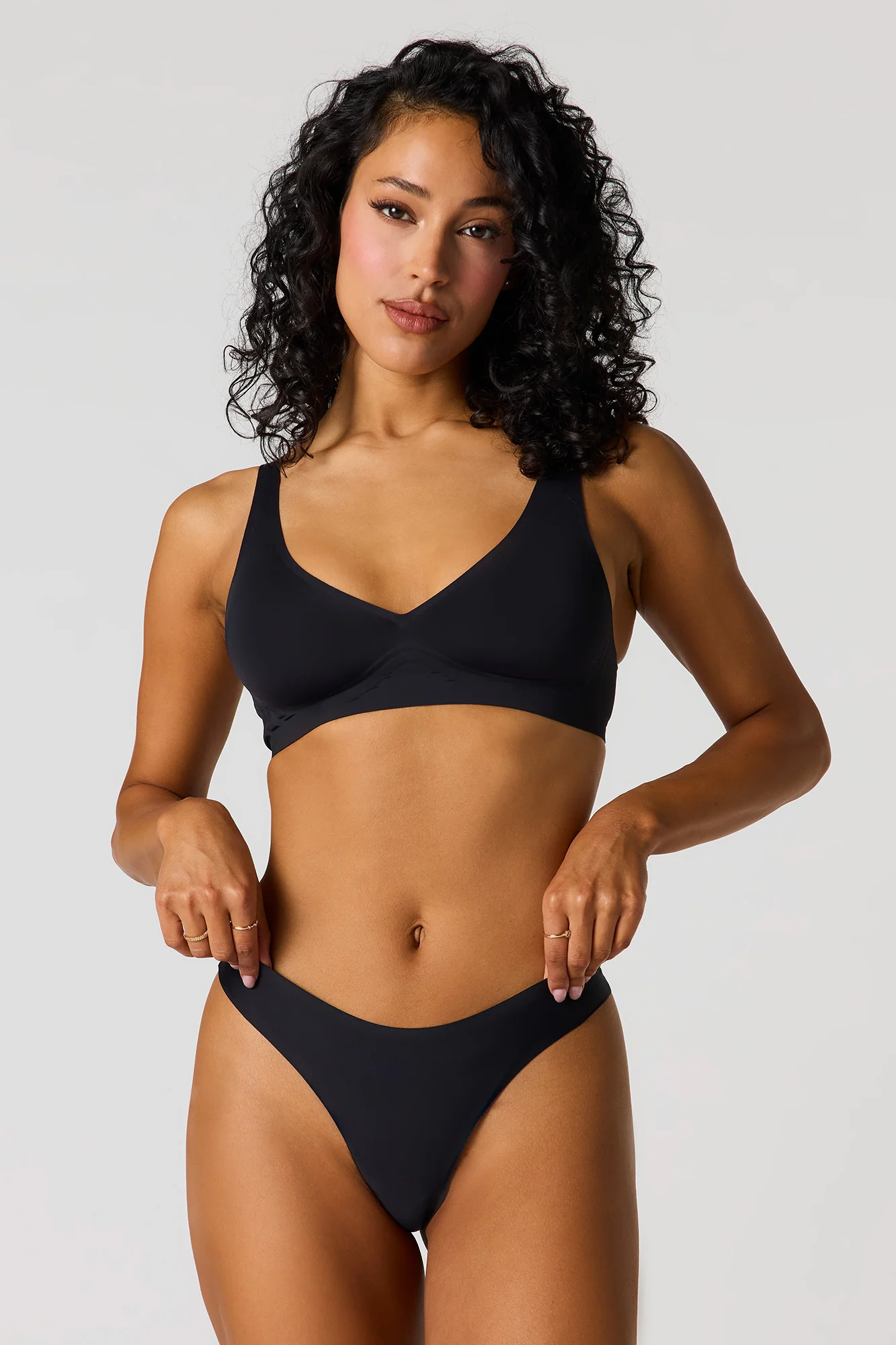 No-Show Thong Panty (3 Pack)
