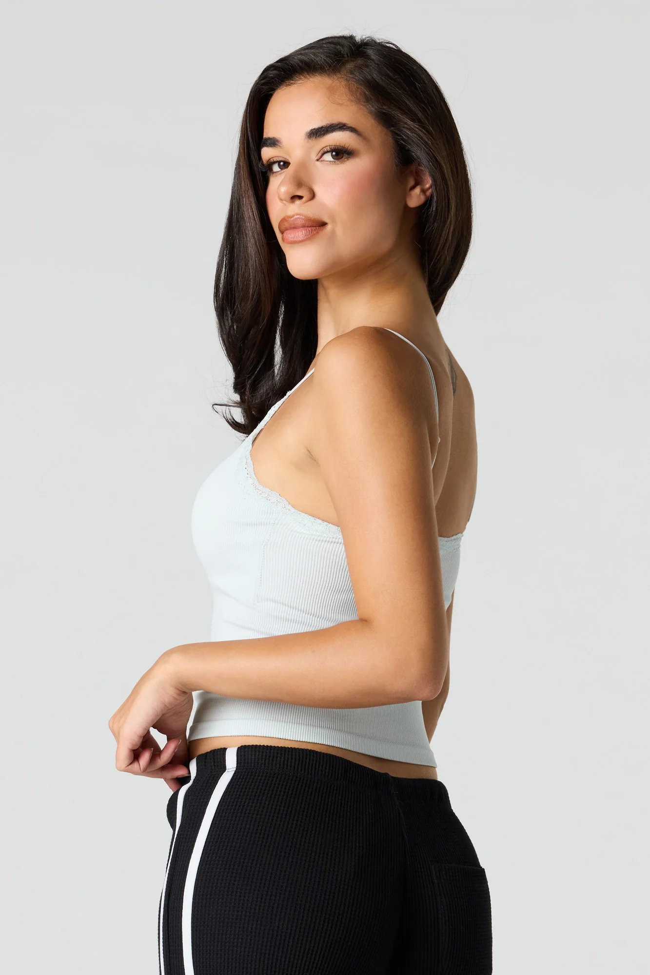 Braless Seamless Ribbed Cami - Image 11