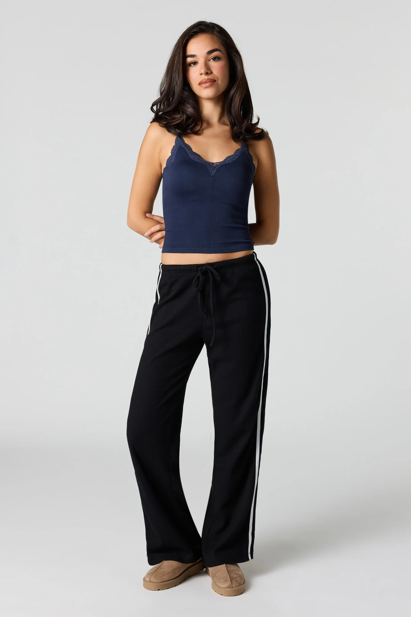 Braless Seamless Ribbed Cami - Image 3