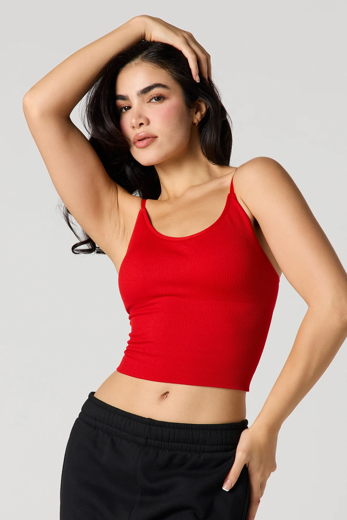 Braless Seamless Ribbed Tank - Image 25