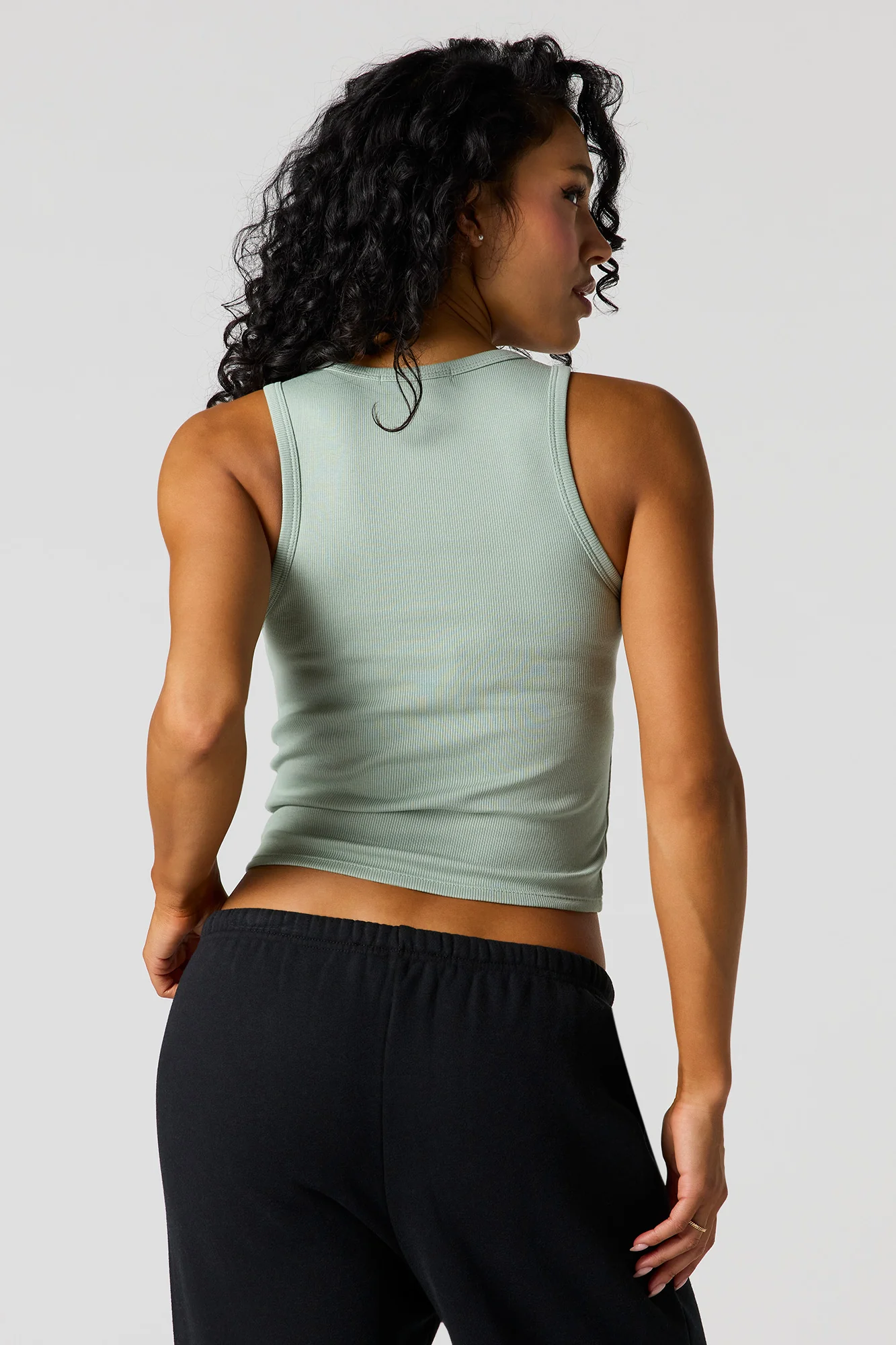 Ribbed Henley Tank - Image 11