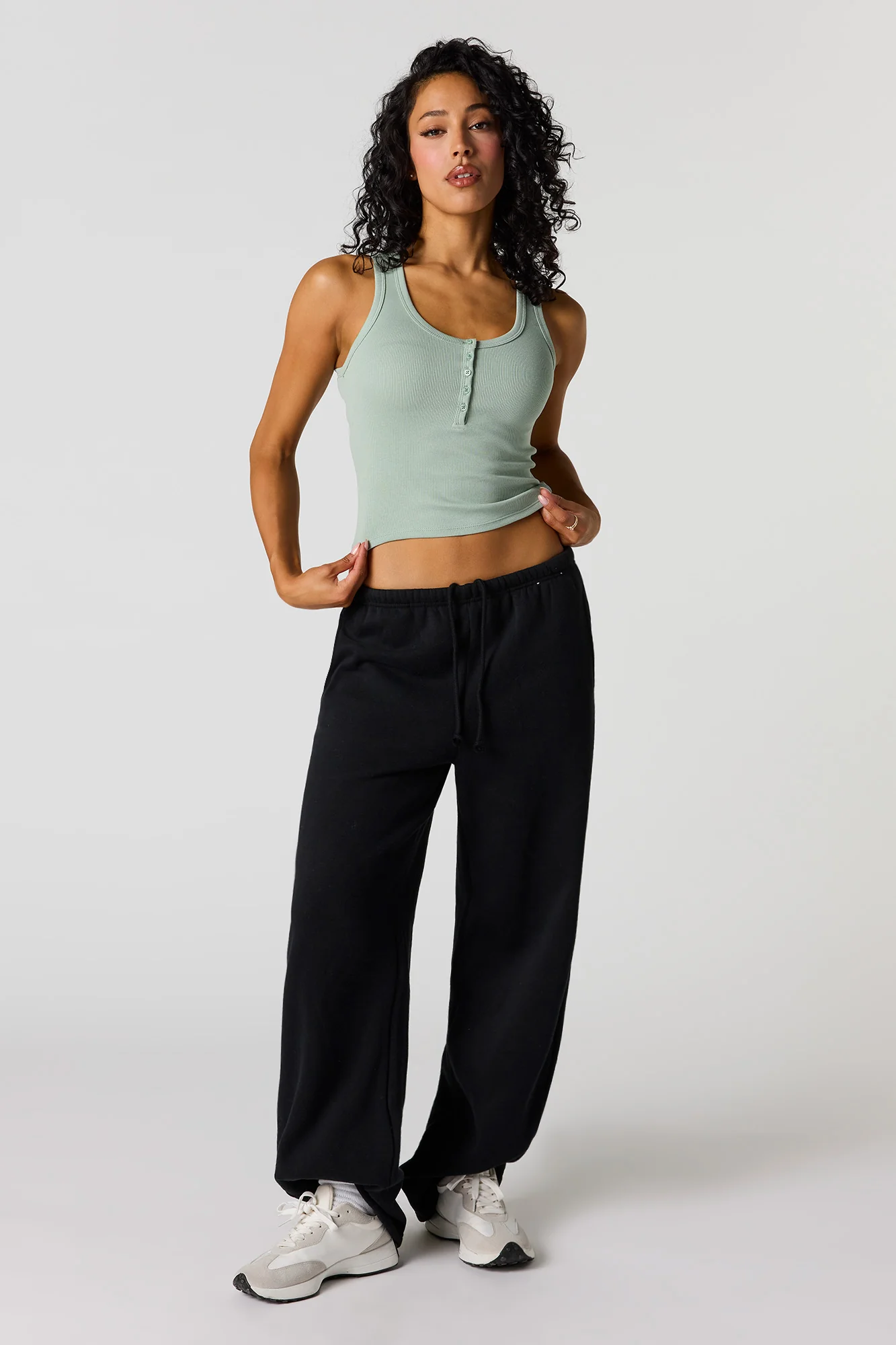 Ribbed Henley Tank - Image 12