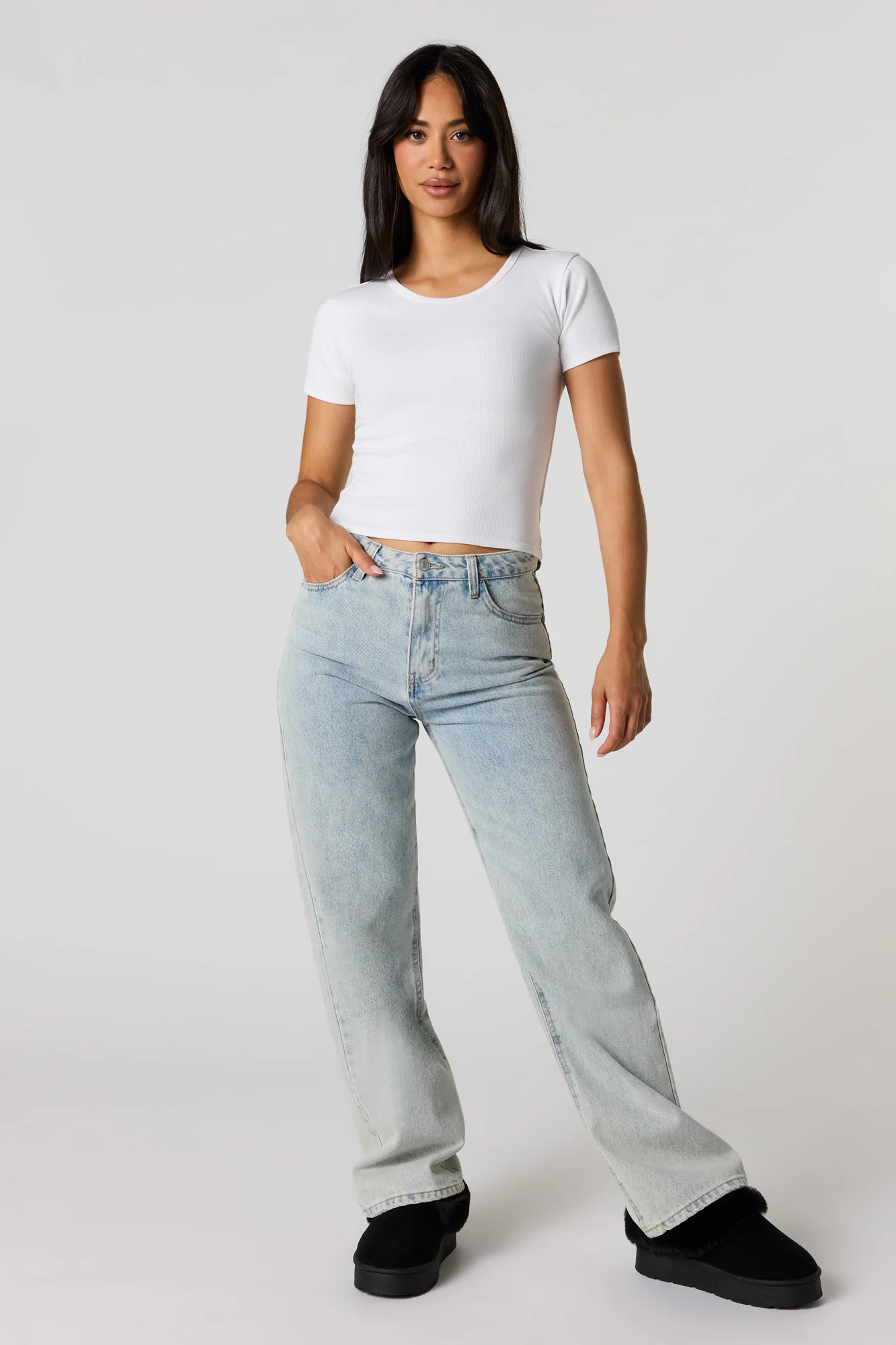 Ribbed Baby T-Shirt - Image 12
