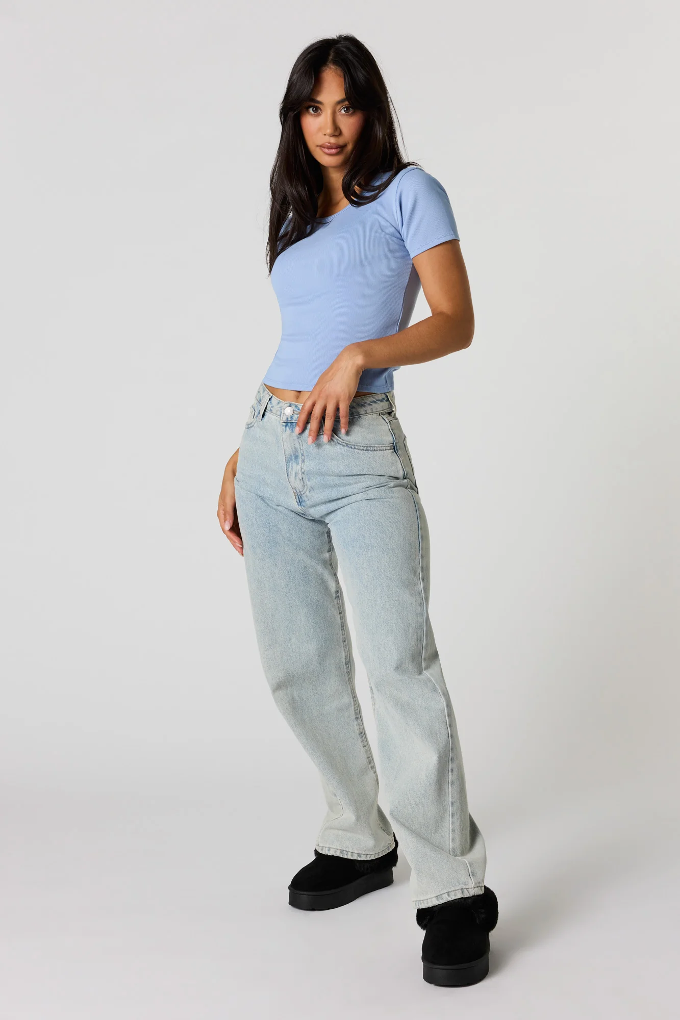 Ribbed Baby T-Shirt - Image 15