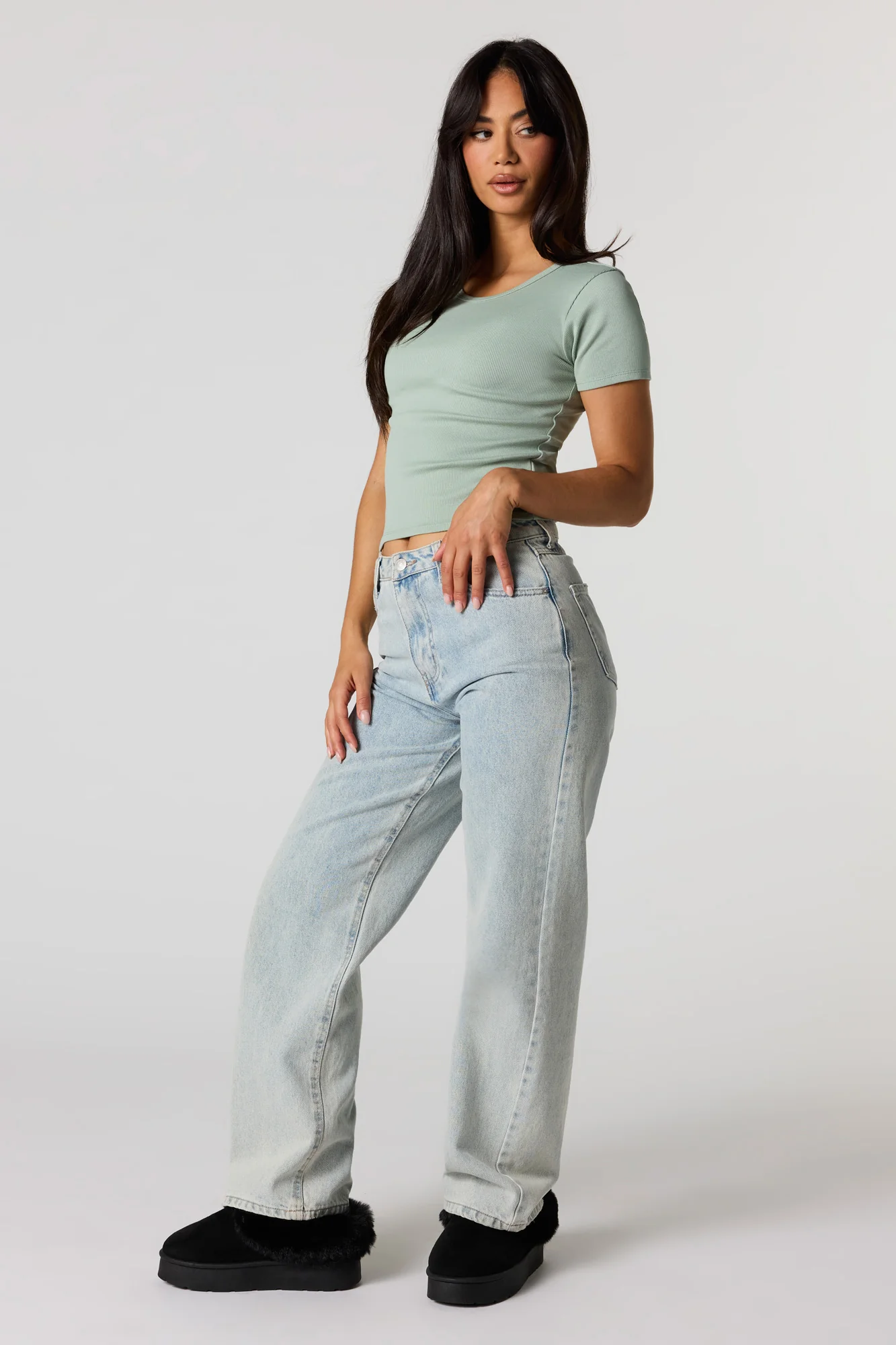 Ribbed Baby T-Shirt - Image 3