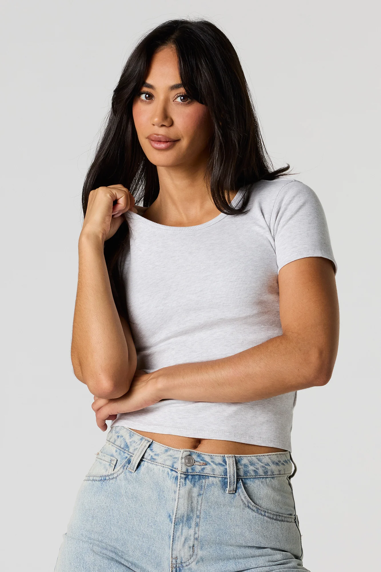 Ribbed Baby T-Shirt - Image 7