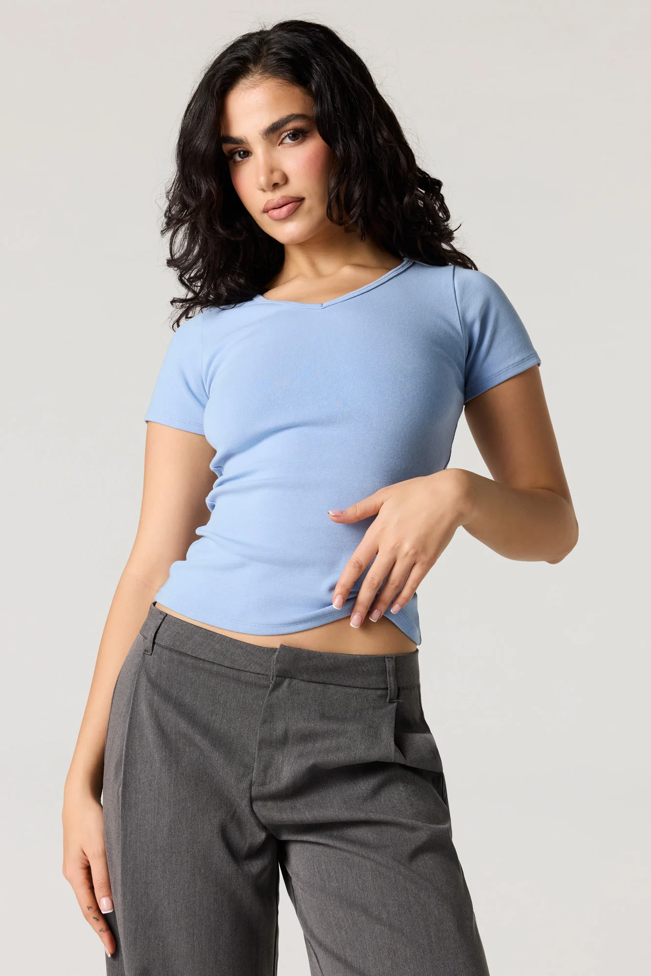 V-Neck T-Shirt - Image 16