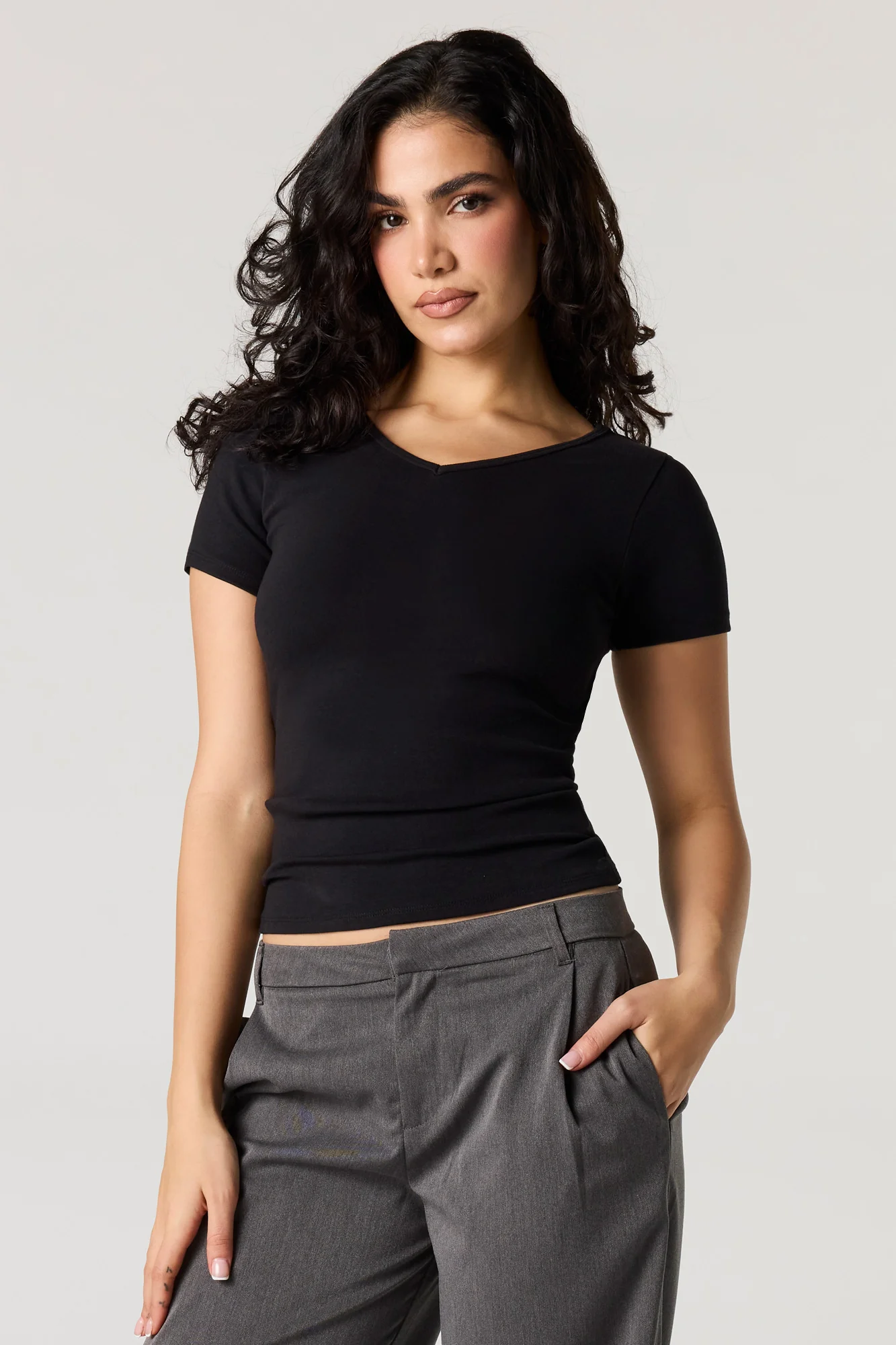 V-Neck T-Shirt - Image 4