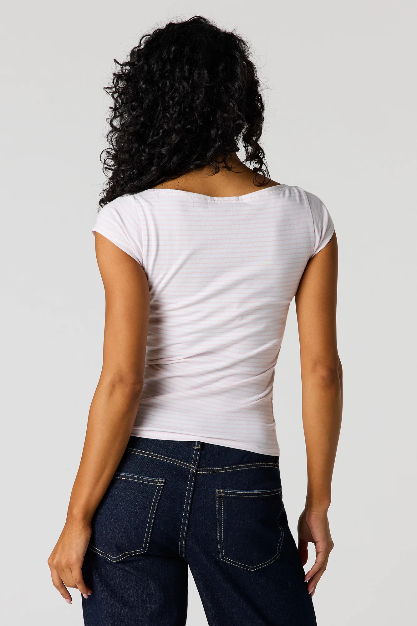 Boat Neck T-Shirt - Image 14