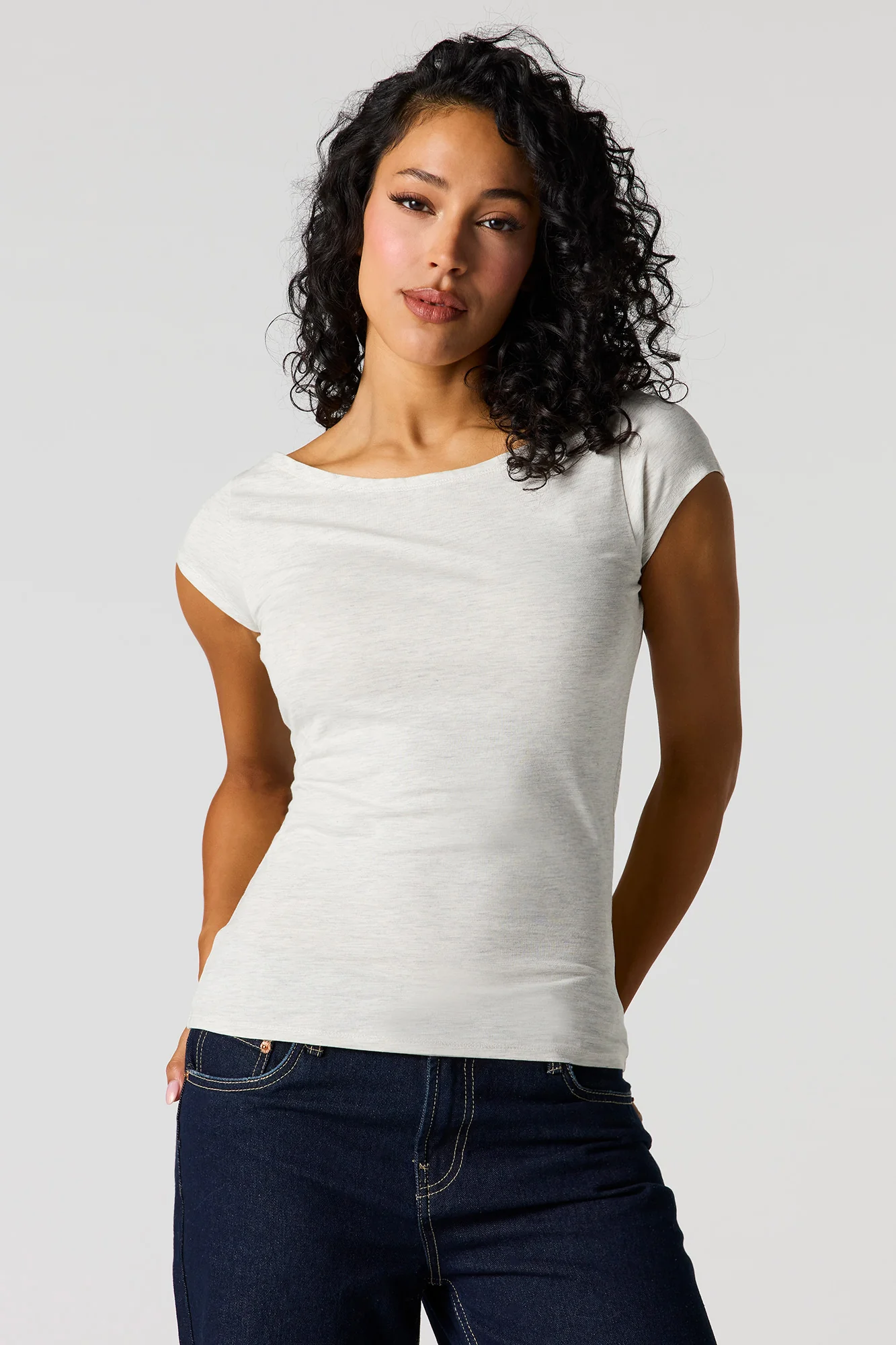 Boat Neck T-Shirt - Image 7