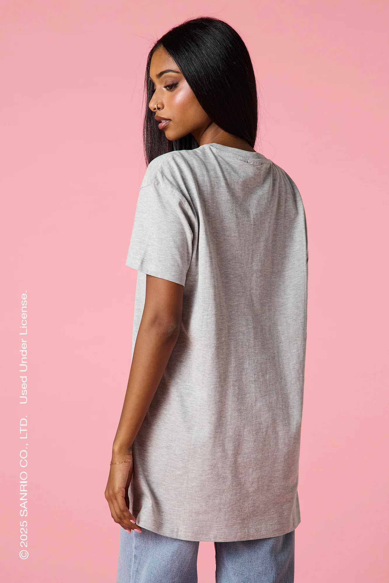 My Melody™ Embroidered Oversized T-Shirt - Image 2