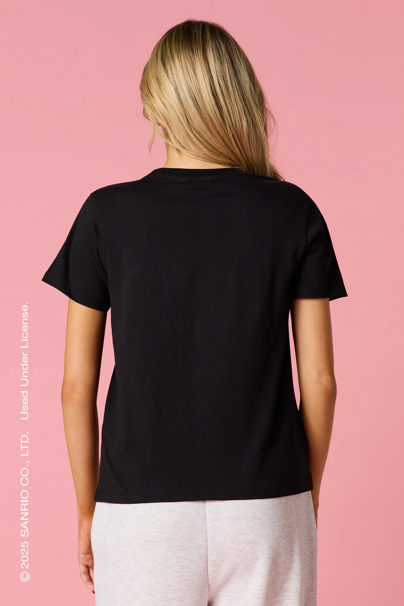 Hello Kitty® Rhinestone Graphic T-Shirt - Image 2