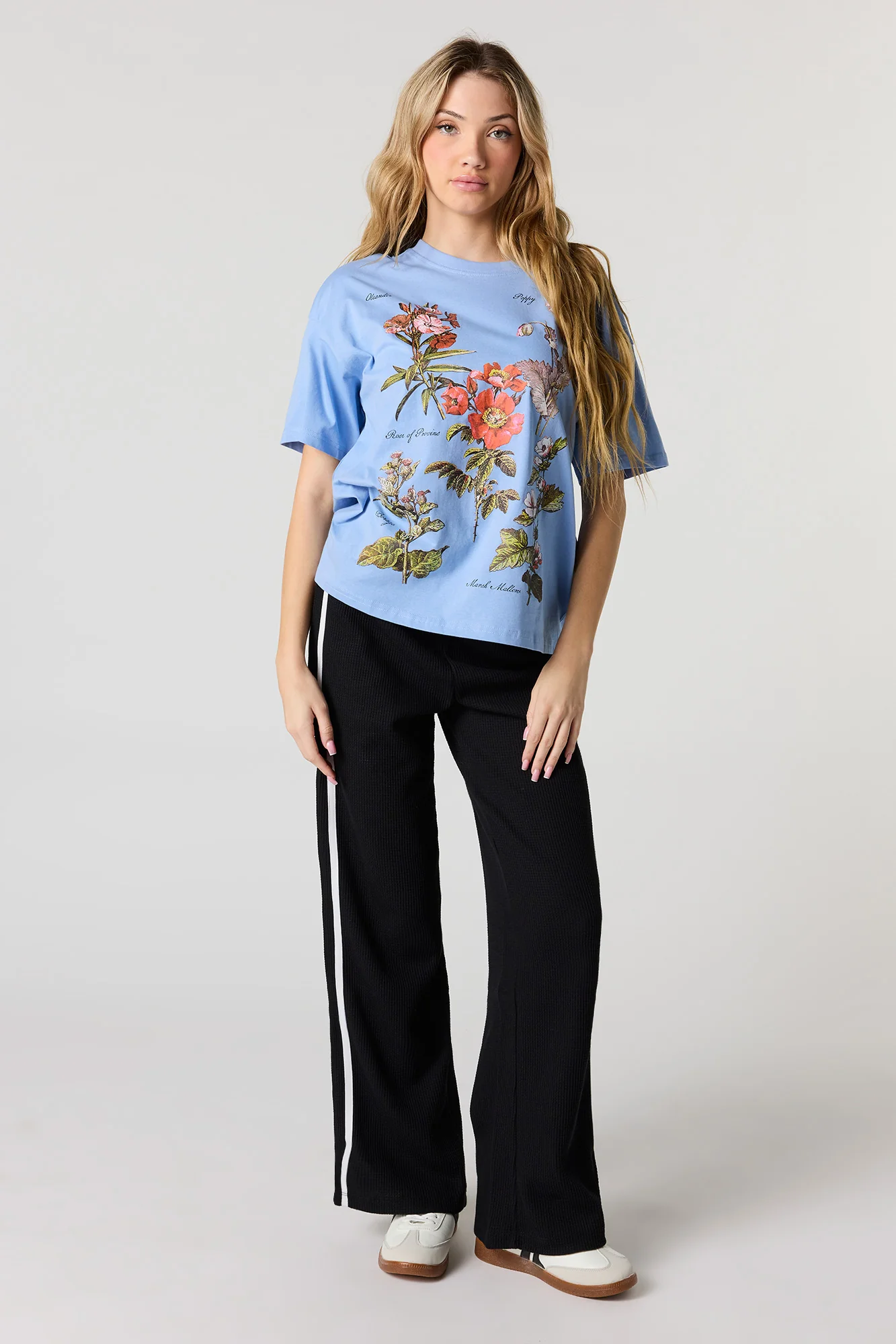 Flower Graphic T-Shirt - Image 3