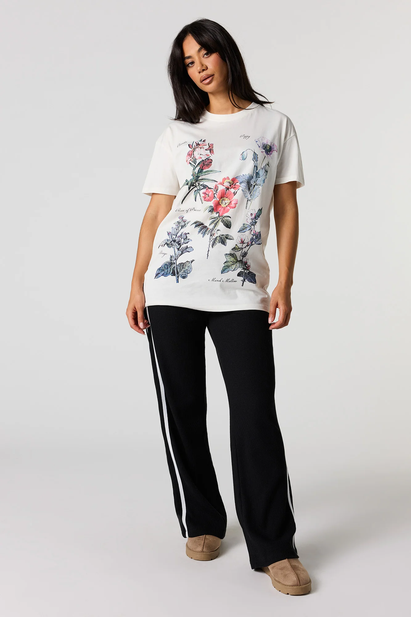 Floral Graphic T-Shirt - Image 3