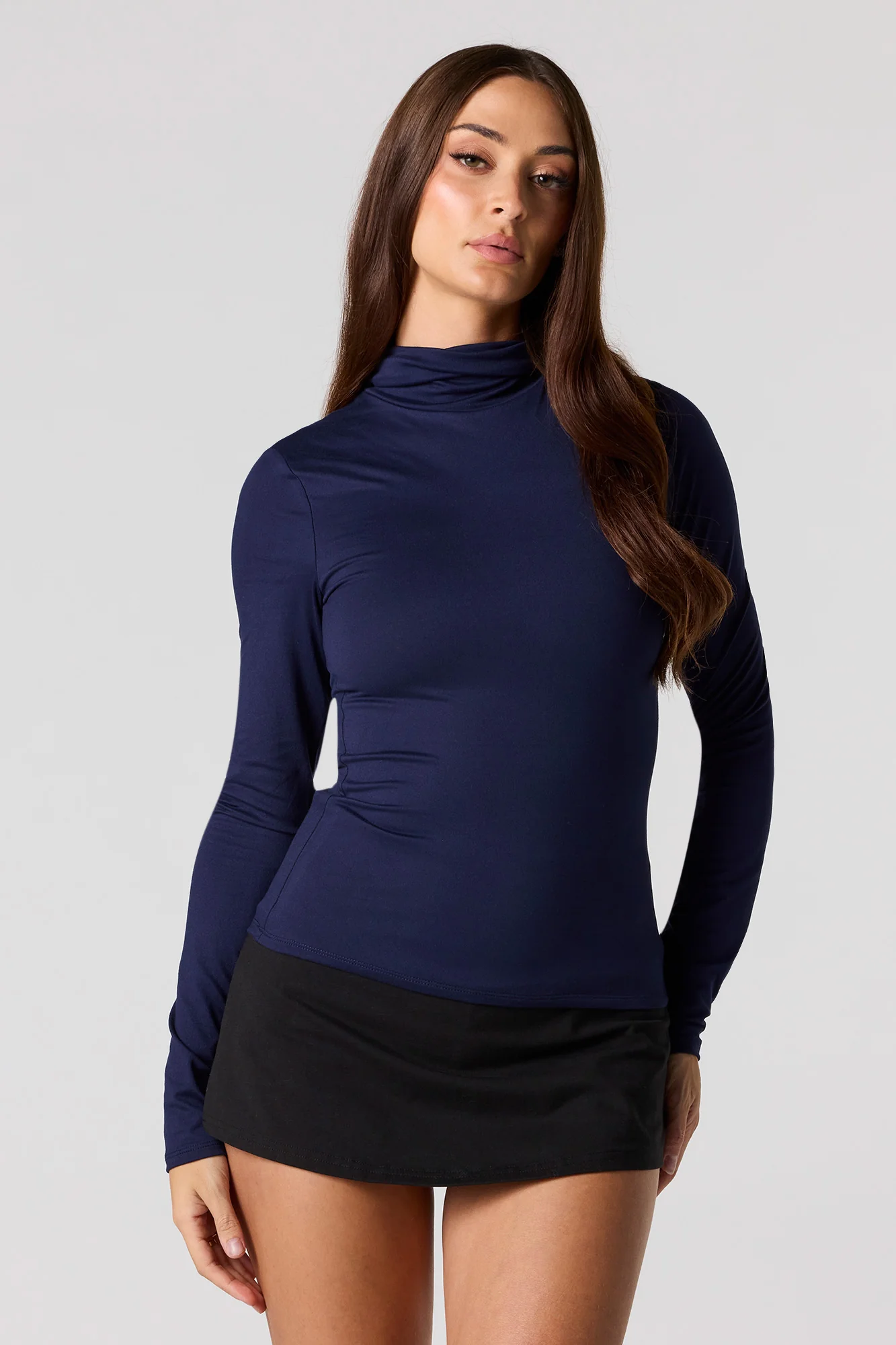 Long Sleeve Turtleneck Top - Image 10
