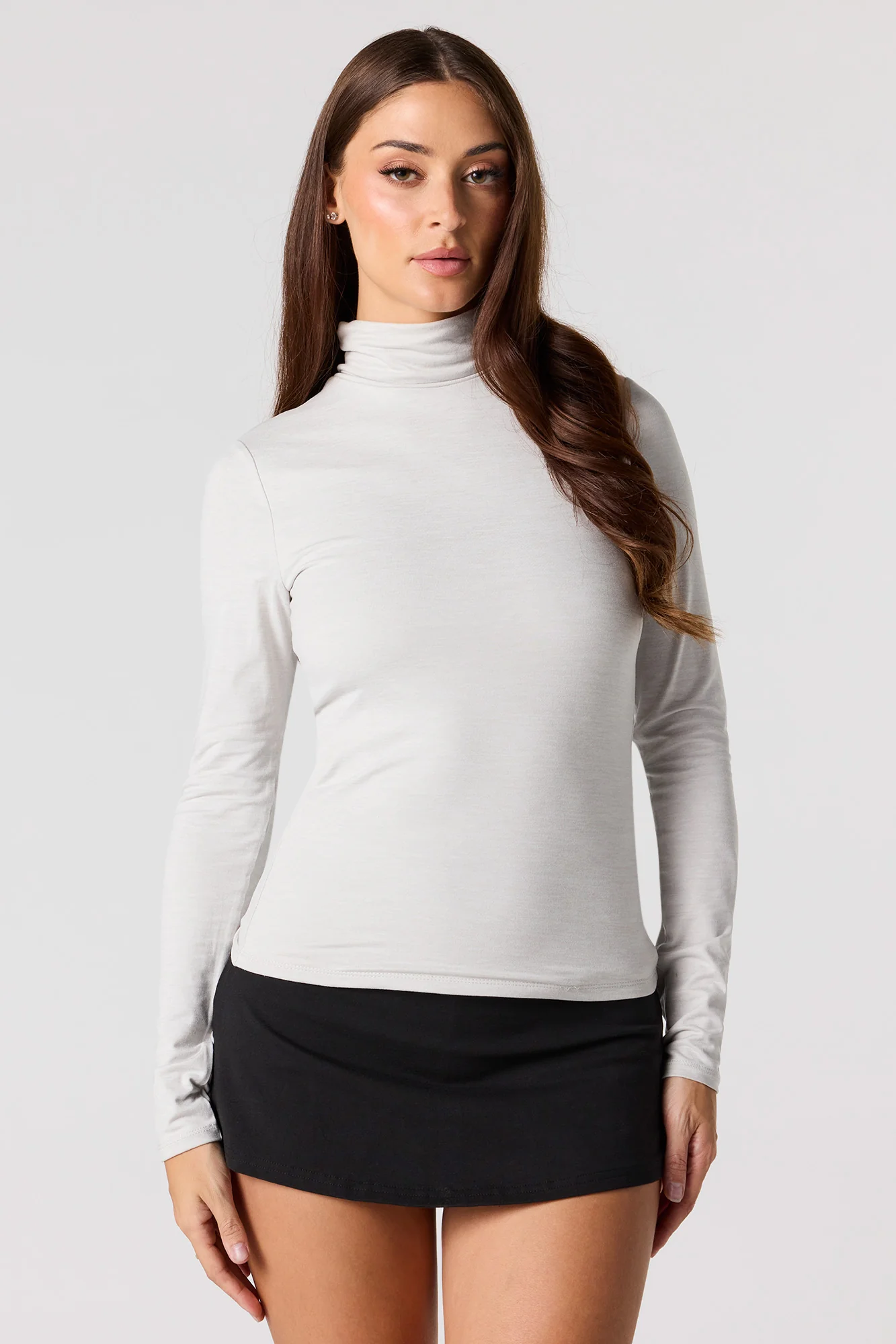Long Sleeve Turtleneck Top - Image 7
