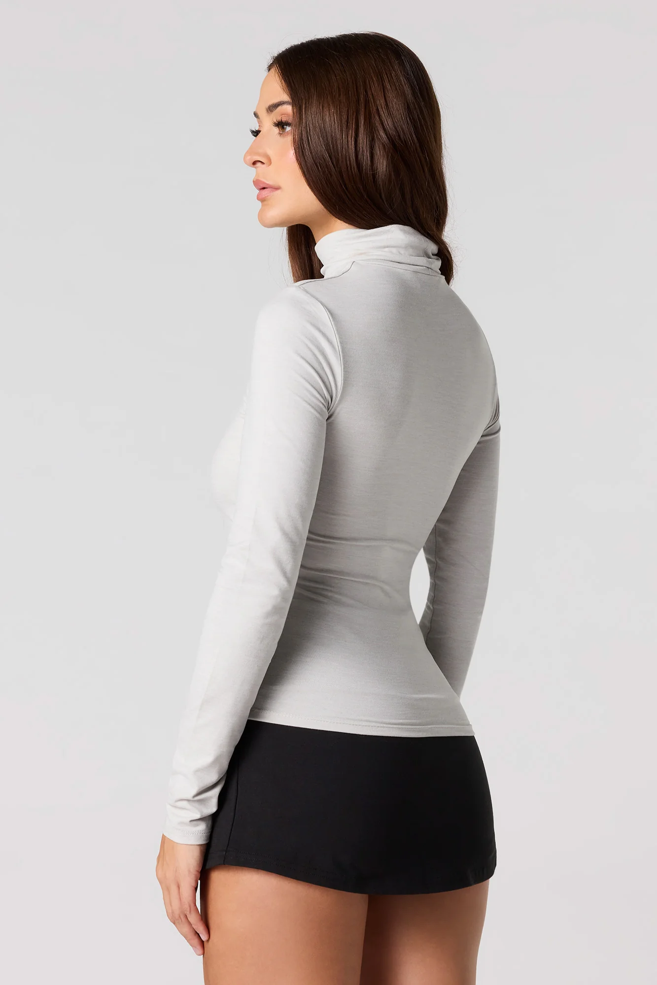 Long Sleeve Turtleneck Top - Image 8