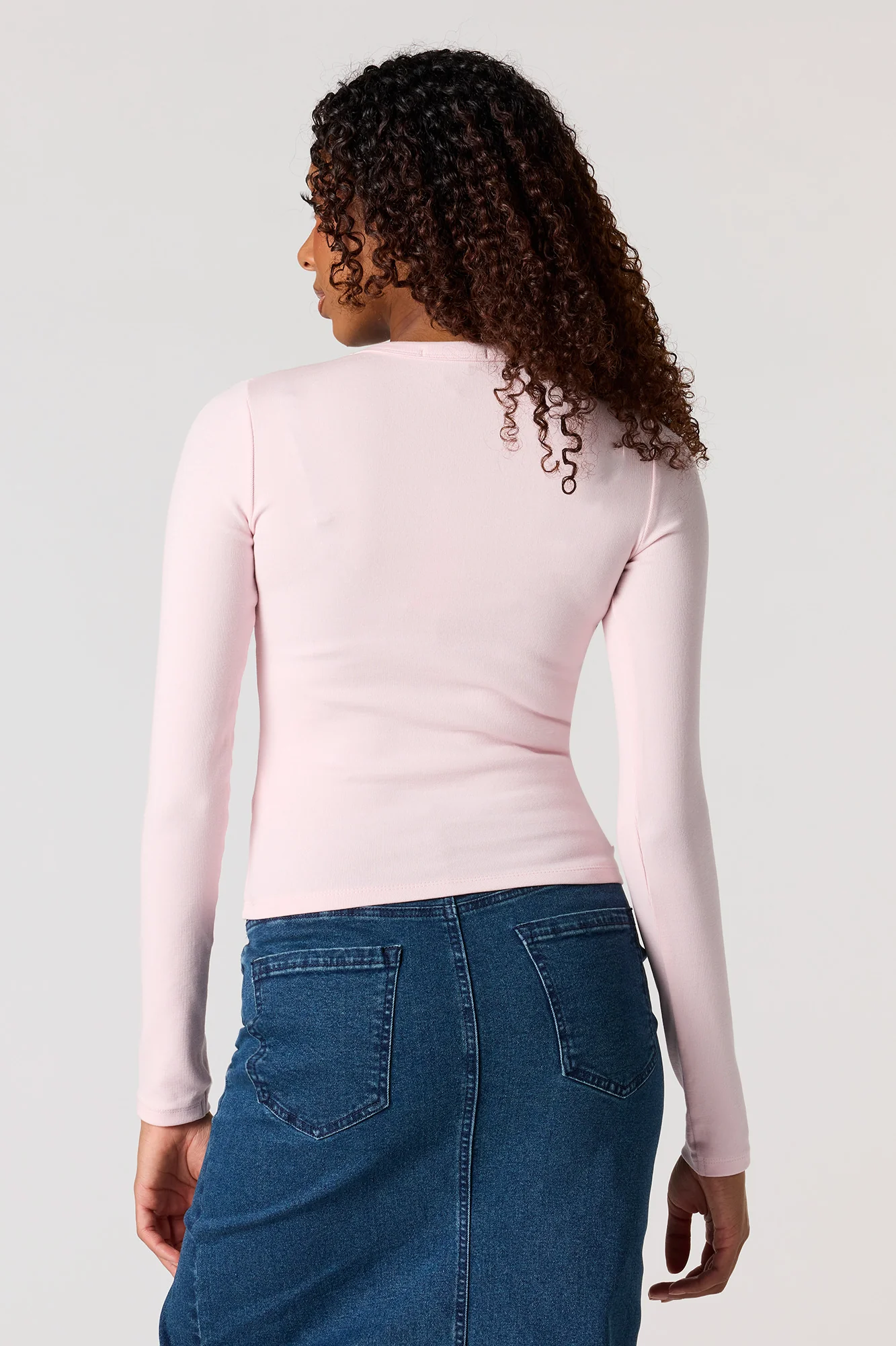 Long Sleeve Crewneck Top - Image 20