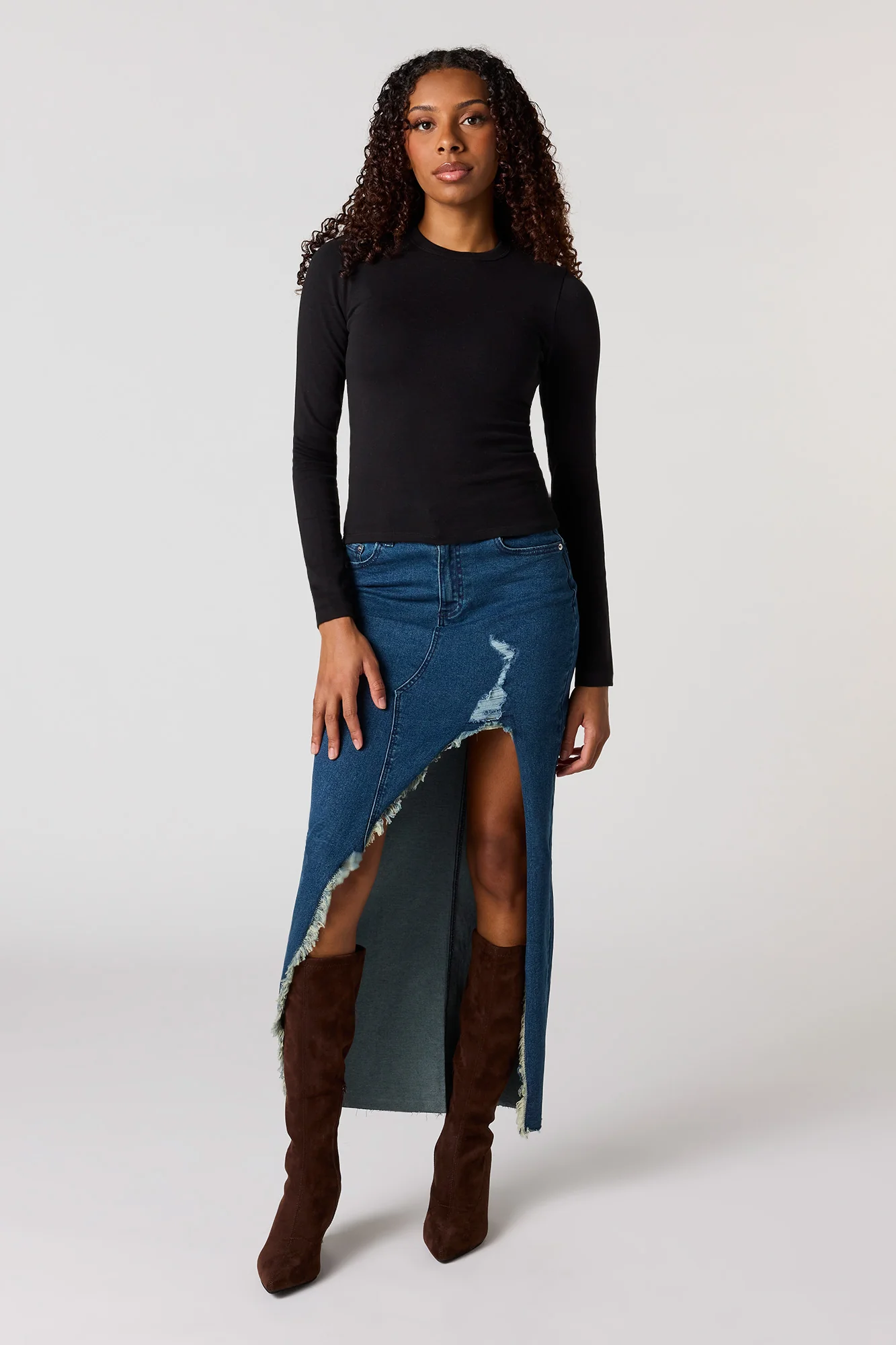 Long Sleeve Crewneck Top - Image 6