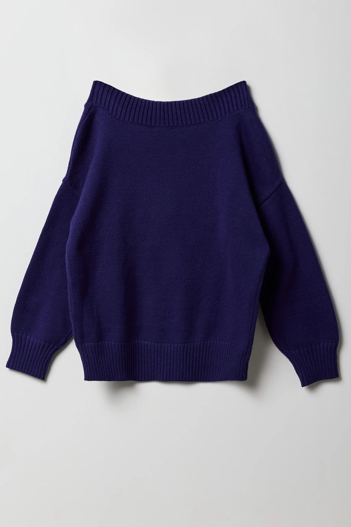 Girls Jacquard Knit Boat Neck Sweater - Image 6