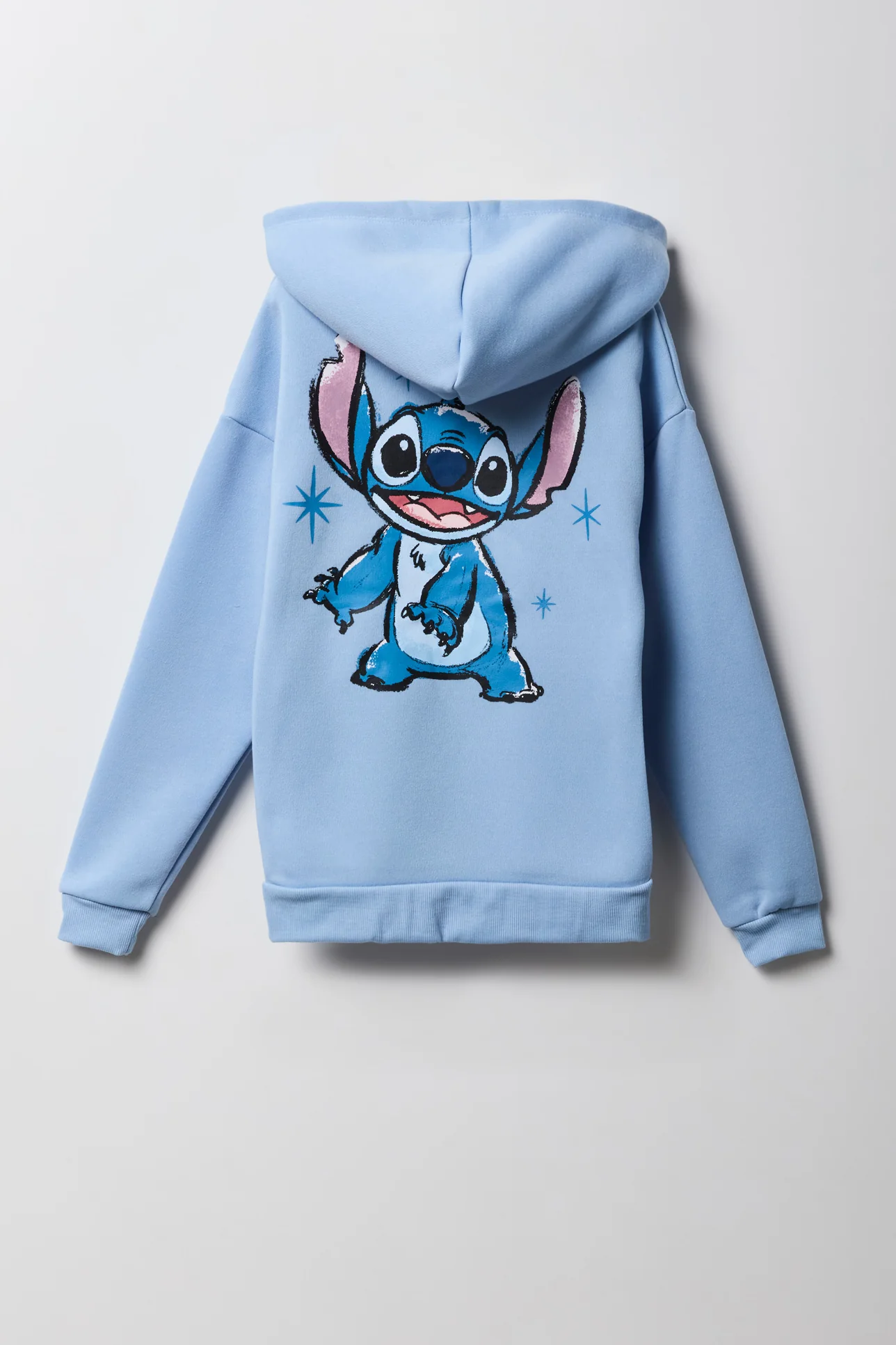 Girls Stitch Graphic Fleece Hoodie