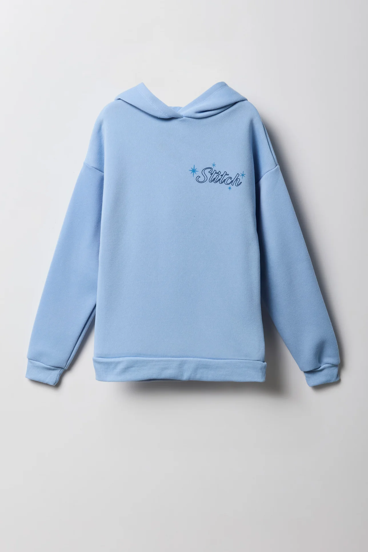 Girls Stitch Graphic Fleece Hoodie - Image 2