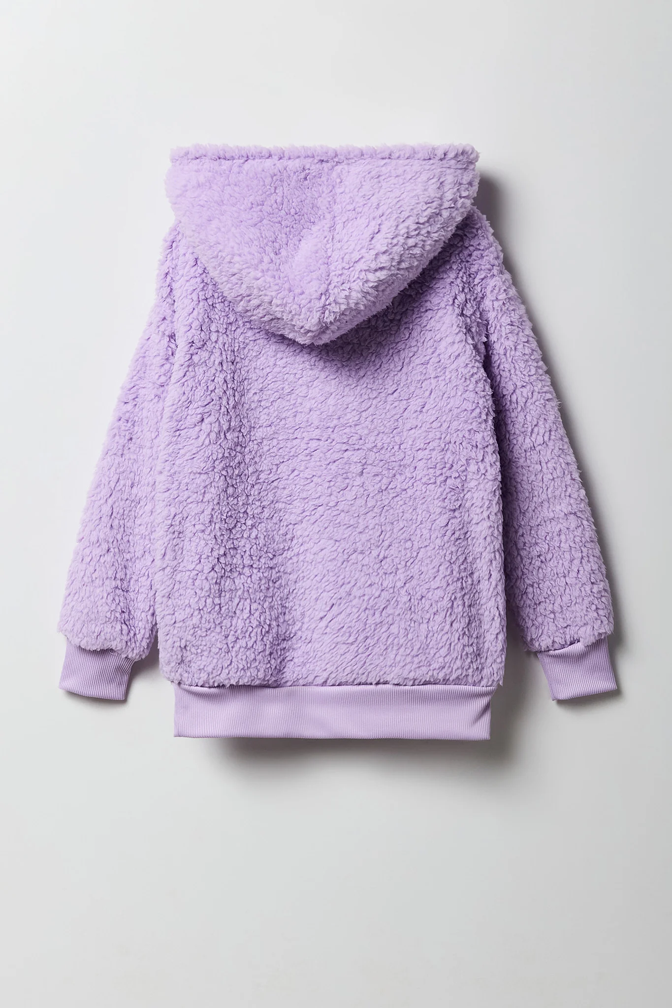 Girls Squishmallows Twill Embroidered Sherpa Hoodie - Image 2