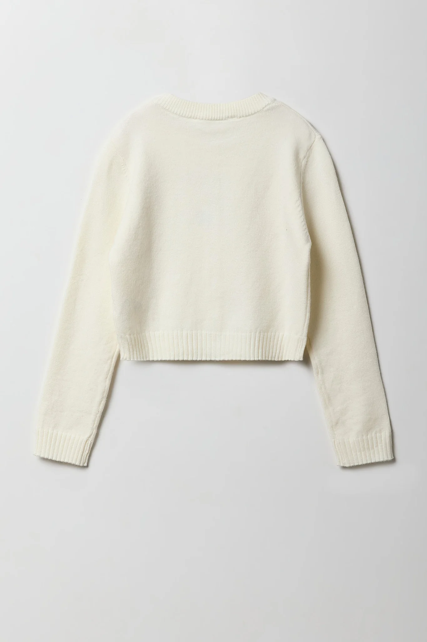 Girls Knit Button-Up Cardigan - Image 12