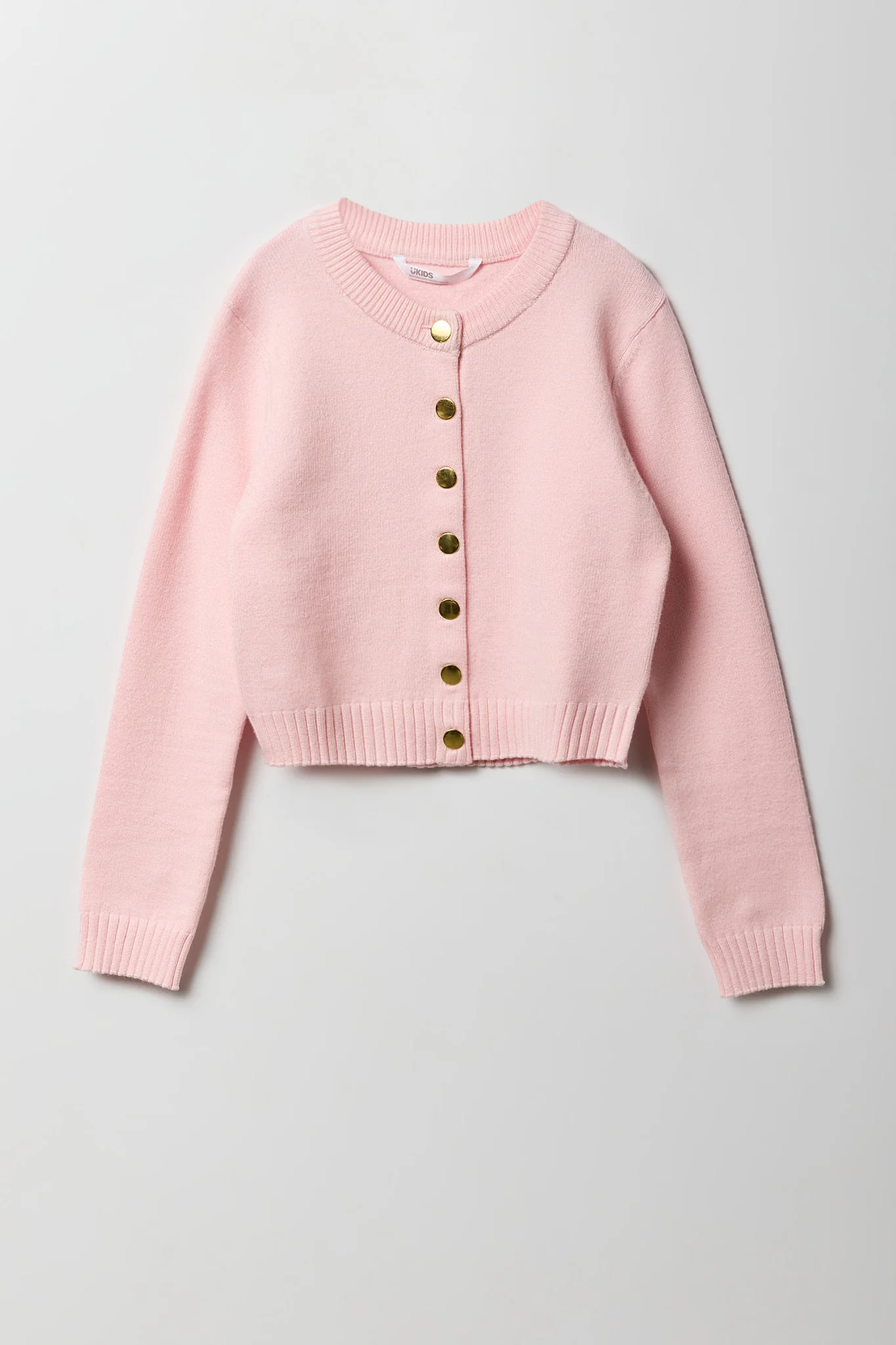 Girls Knit Button-Up Cardigan - Image 13
