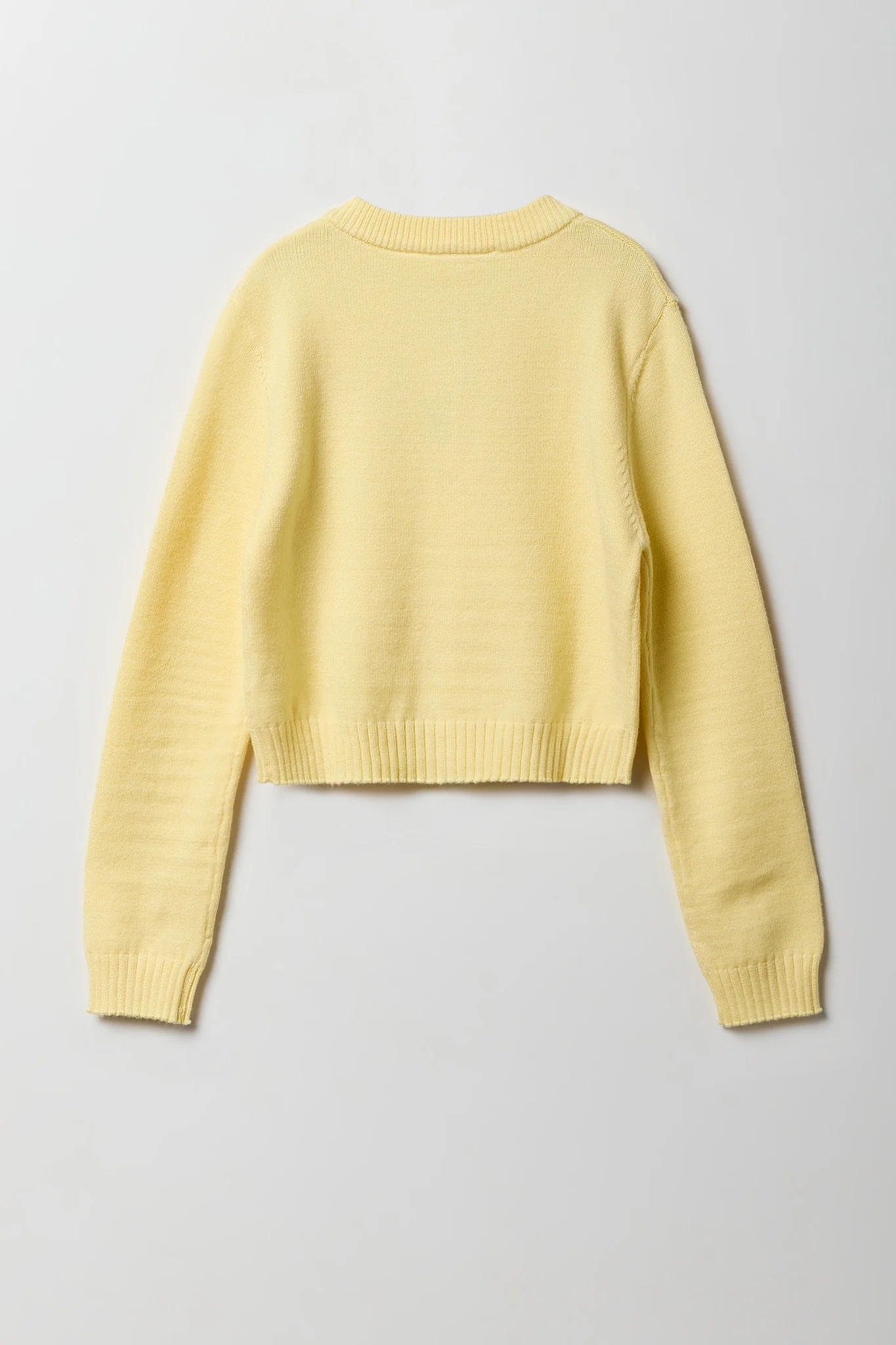 Girls Knit Button-Up Cardigan - Image 3