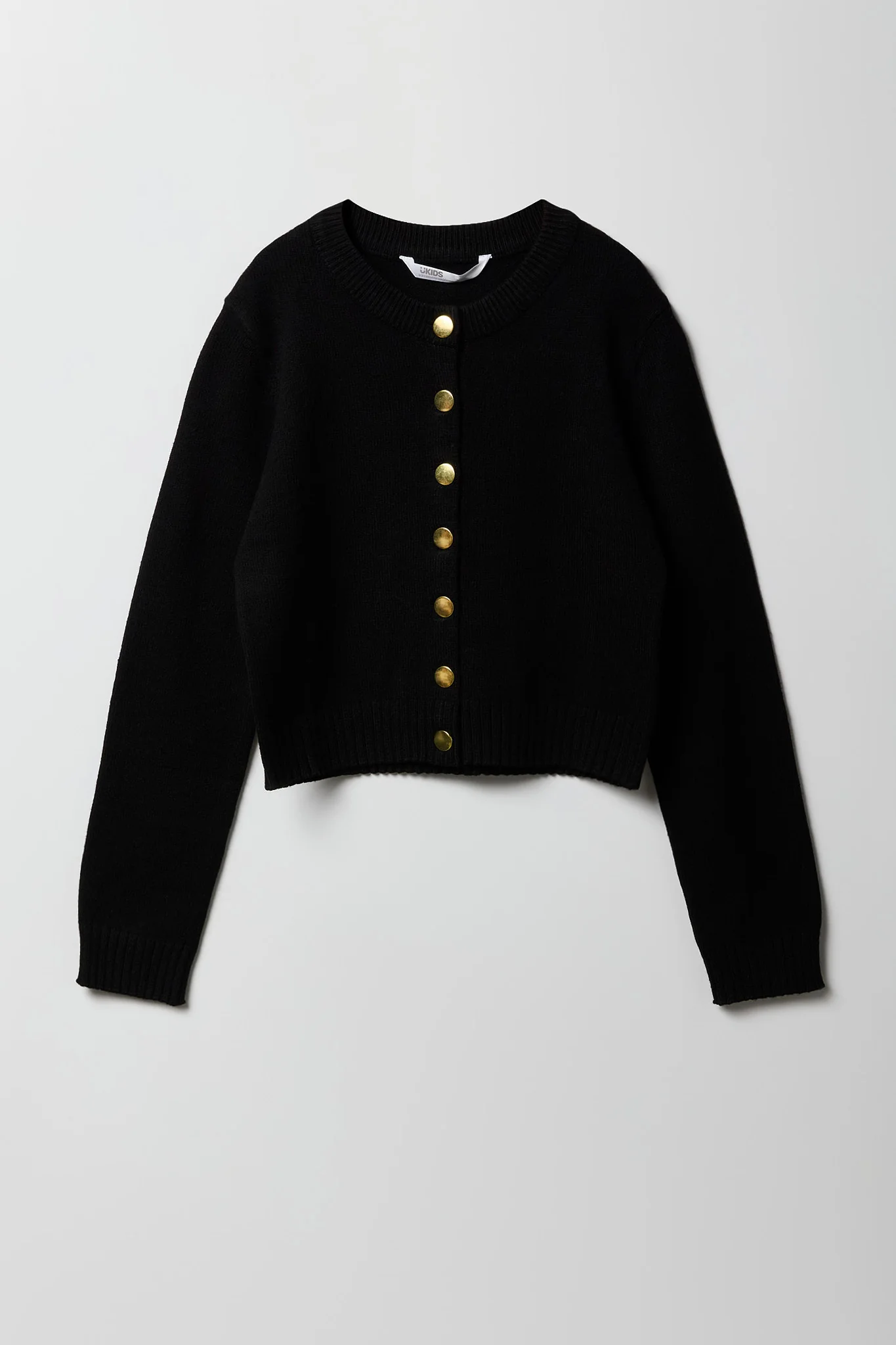 Girls Knit Button-Up Cardigan - Image 5